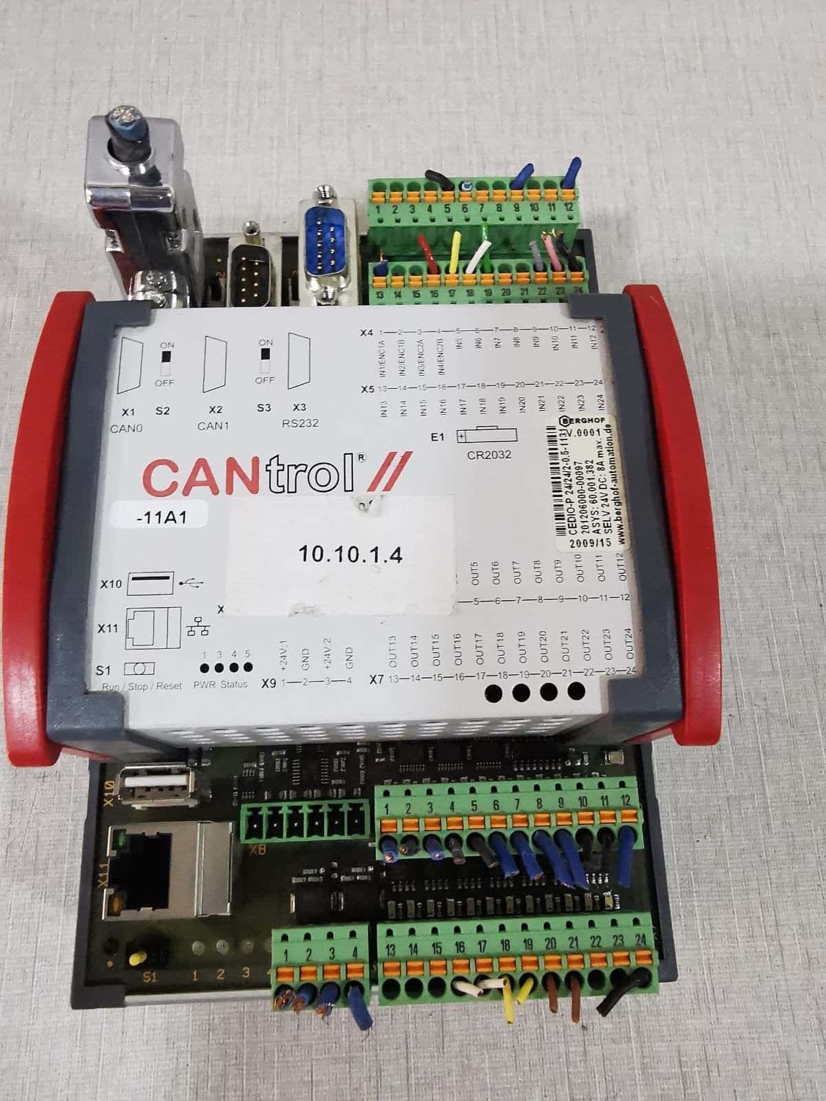CANtrol CEDIO-P CANtrol 2C3790L00-LT PLC CONTROLLER MODULE CEDIO-P 1