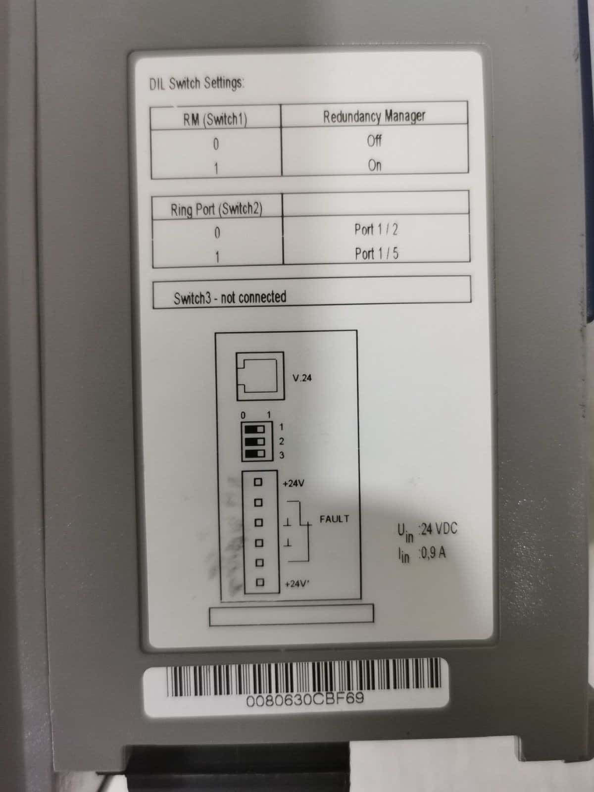 Hirschmann MS2108-2 / MM2-2FXM3/2TX1 Hirschmann MS2108-2 / MM2-2FXM3/2TX1 Module 5