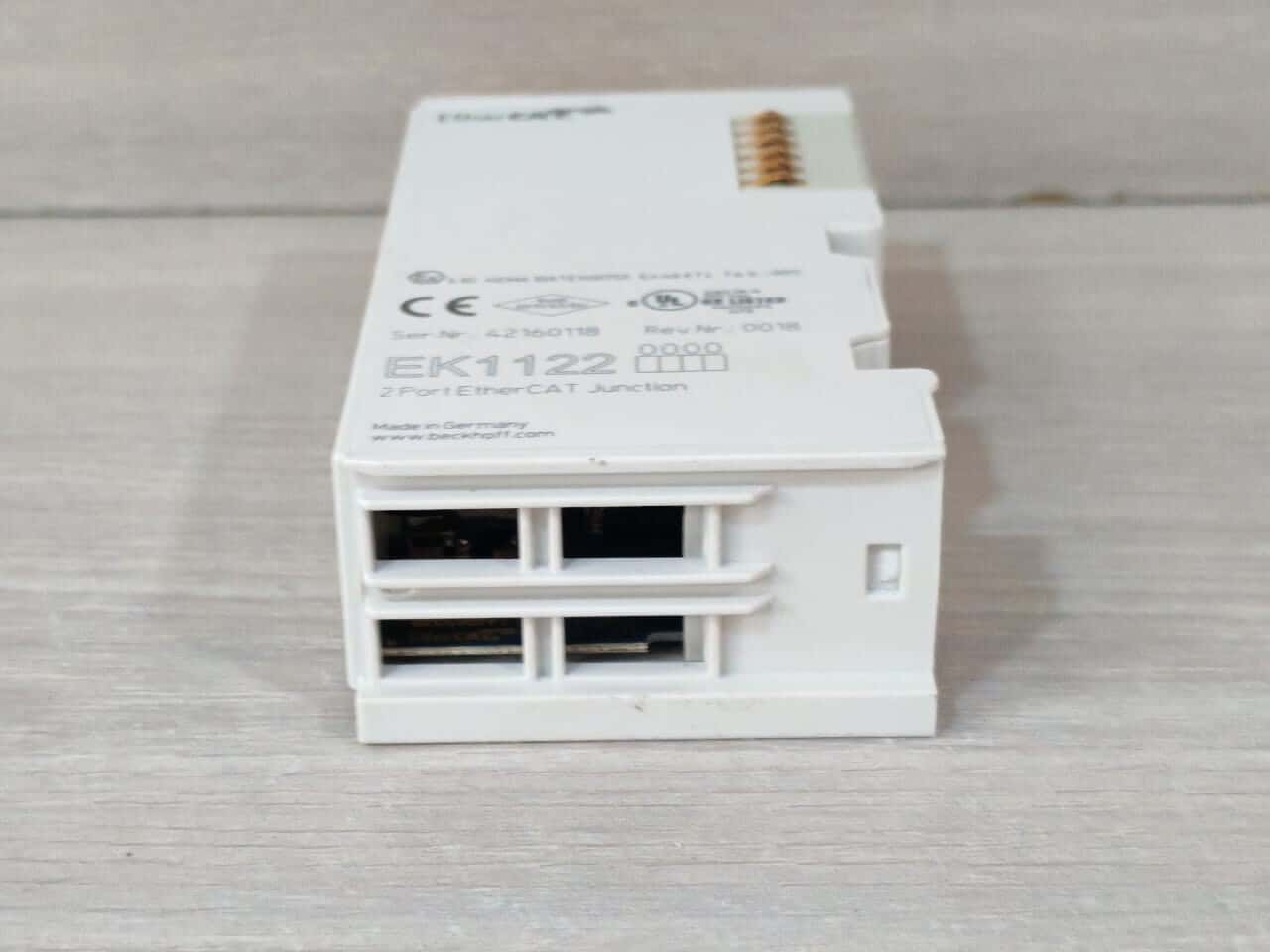 Beckhoff EK1122 BECKOFF EK1122 2PORT ETHERCAT JUNCTION 7