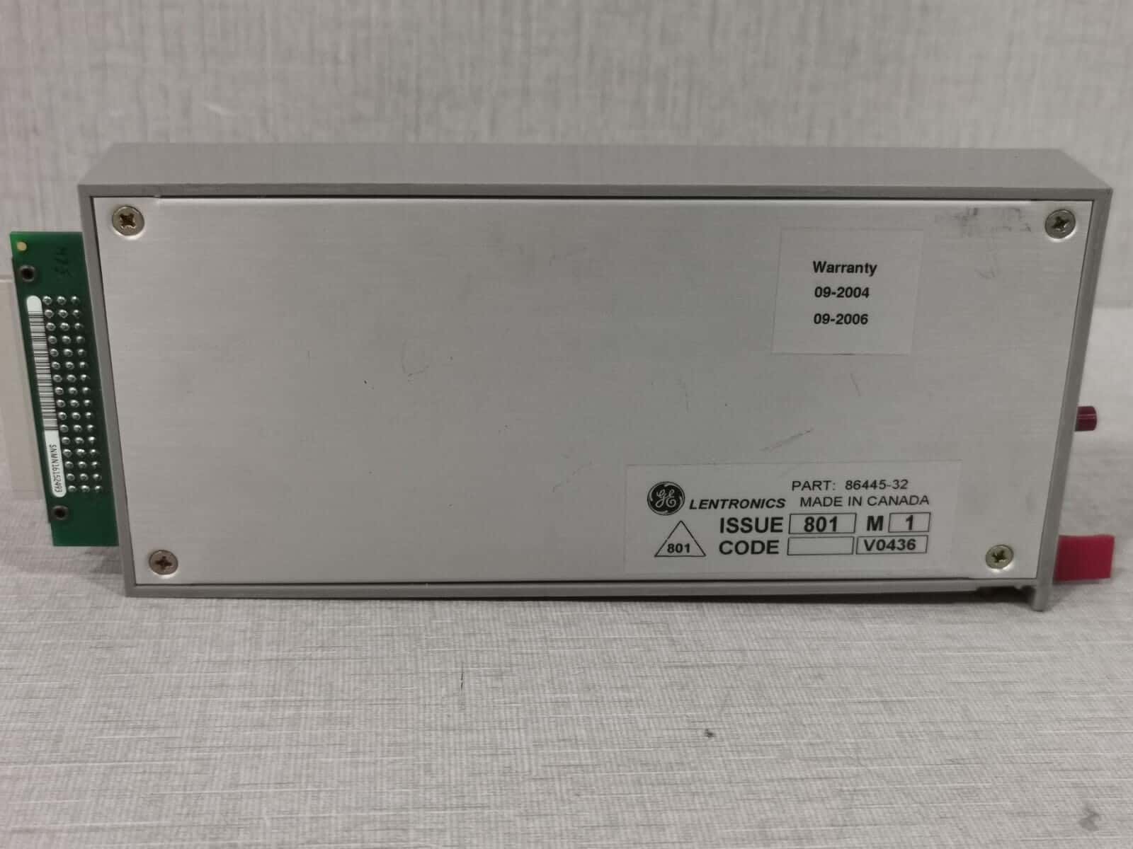 GE 86445-32 GE LENTRONICS MULTIPLEXERS 86445-32 Module 5