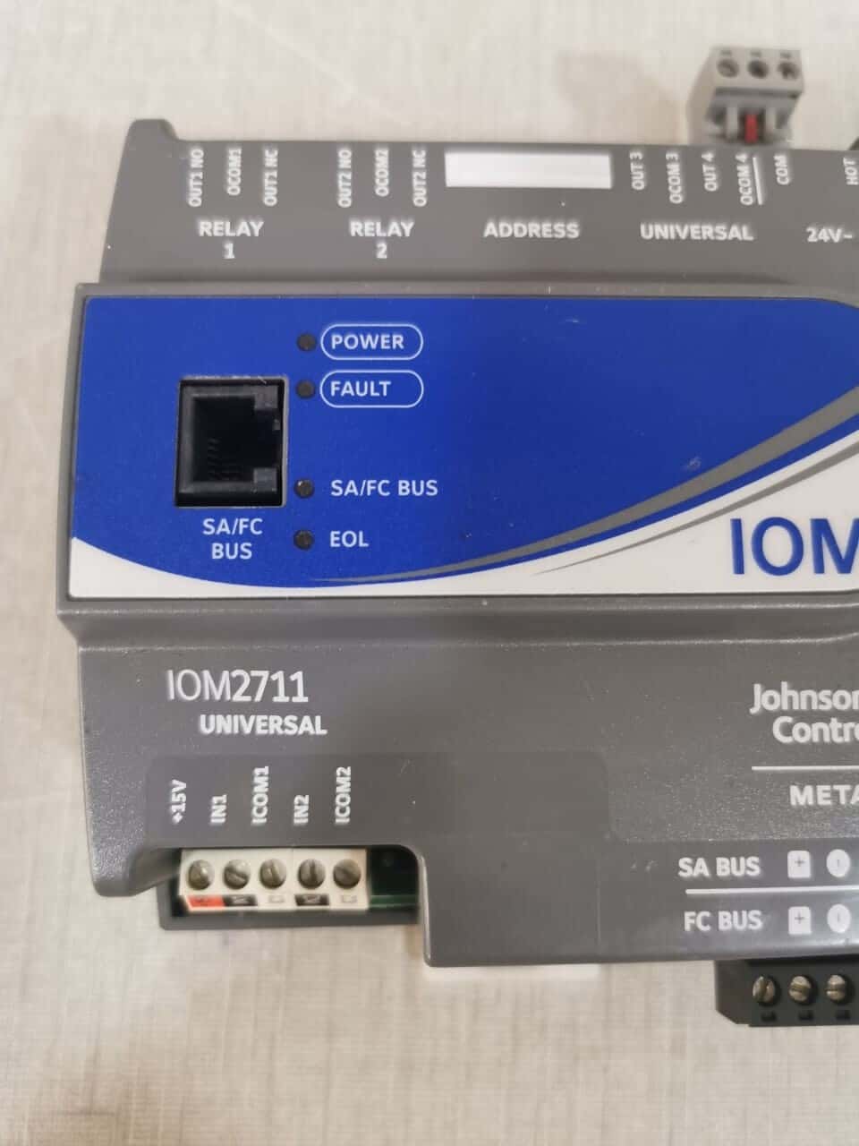 Johnson Controls IOM2711 Johnson Controls IOM2711 Input/Output Expansion Module Rev D Ver 5.1.3 5