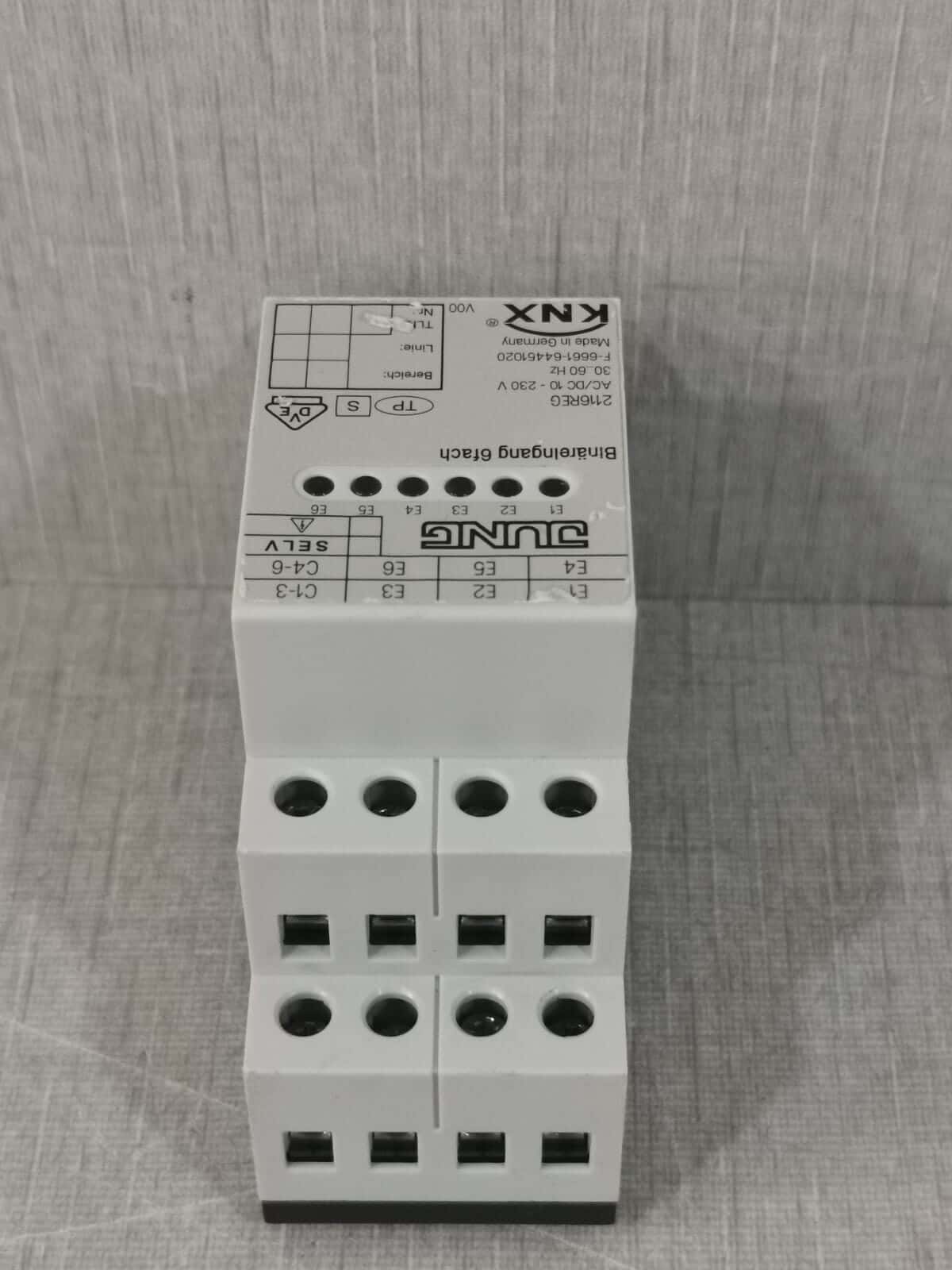 Jung 2116REG Jung 2116REG KNX Binary Input 6x 4