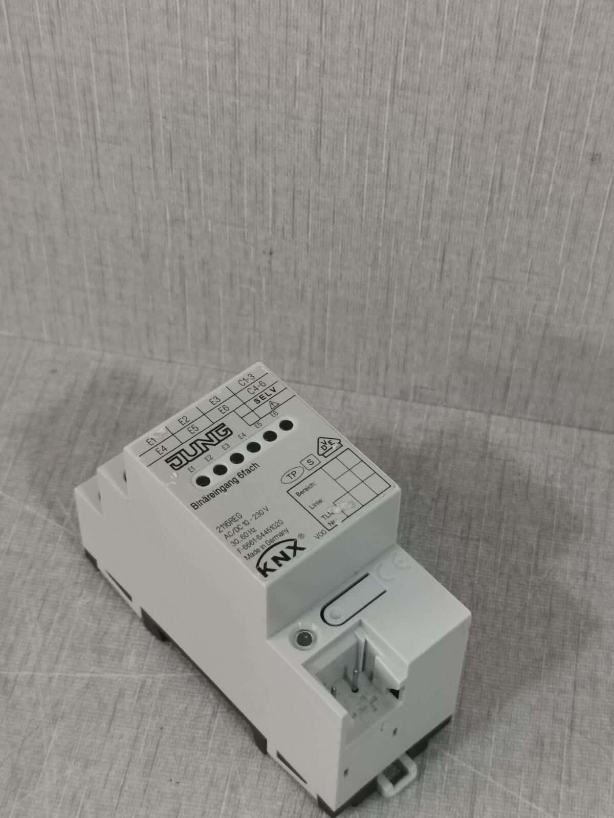 Jung 2116REG Jung 2116REG KNX Binary Input 6x 6