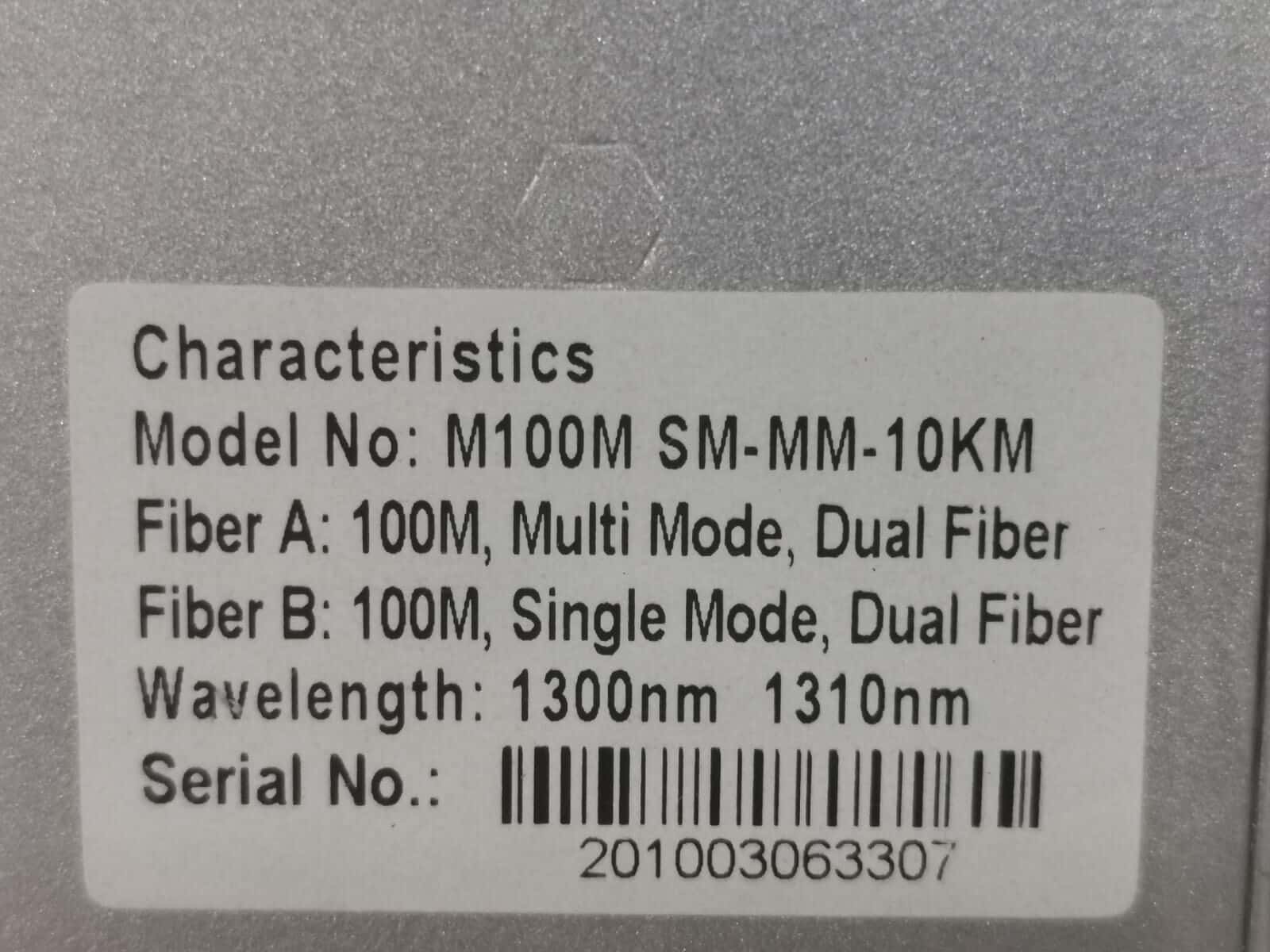 COMMPORT M100M SM-MM-10KM COMMPORT M100M SM-MM-10KM MULTIMODE TO SINGLEMODE FIBER COVERTER 2
