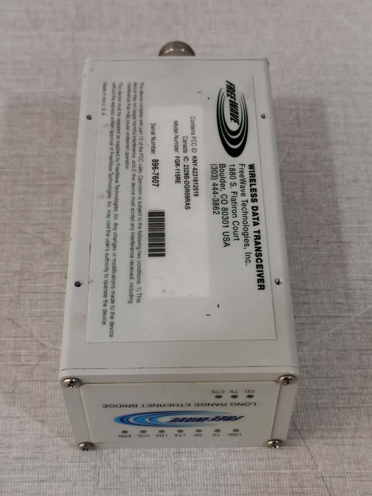 GE FGR-115RE FREEWAVE FGR-115RE Wireless Data Transceiver-Long Range Ethernet Bridge 6