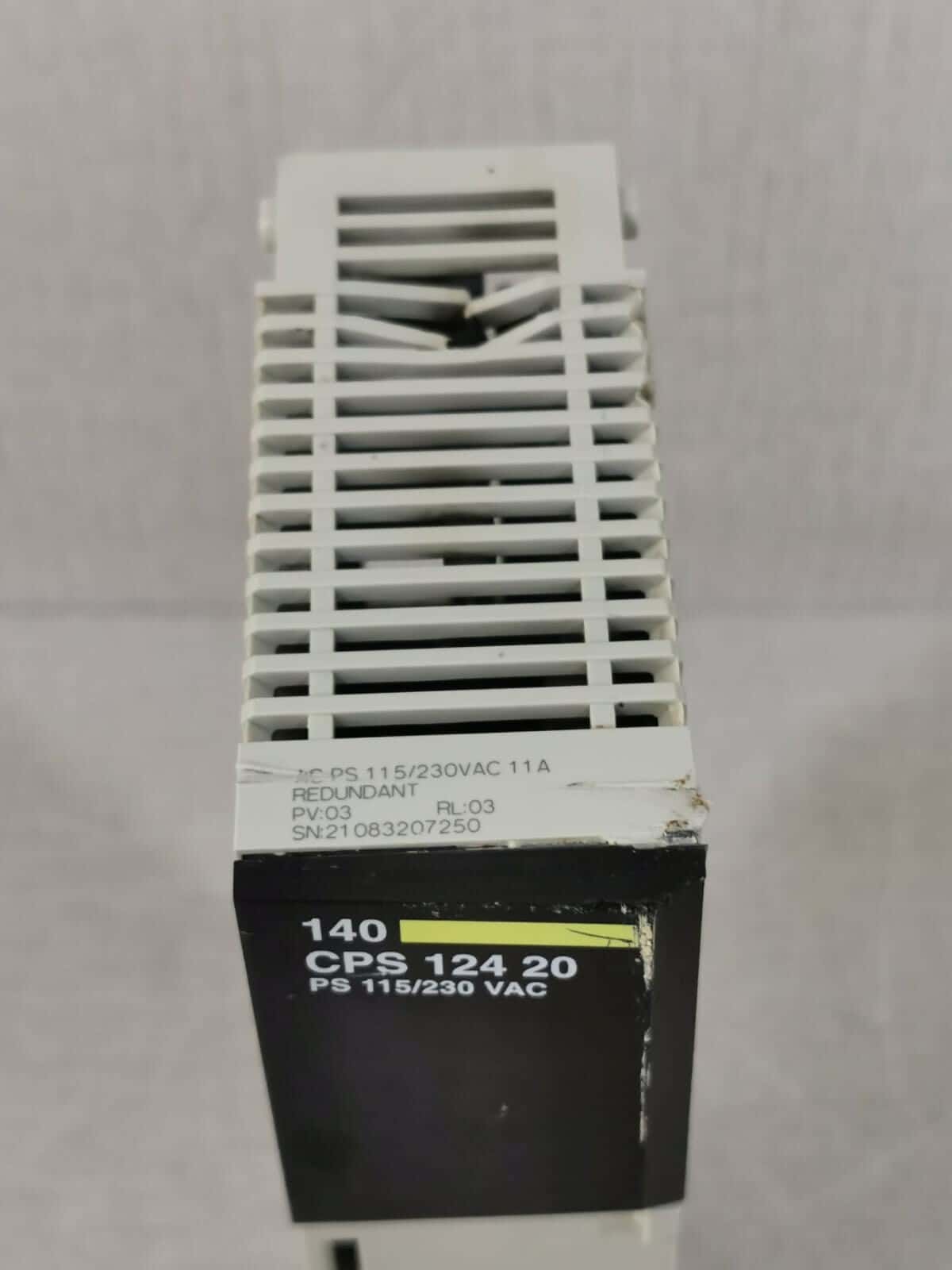 Schneider Electric 140CPS12420 Schneider Electric 140CPS12420 Modicon Quantum AC Power Supply 115/230VAC 11A 4