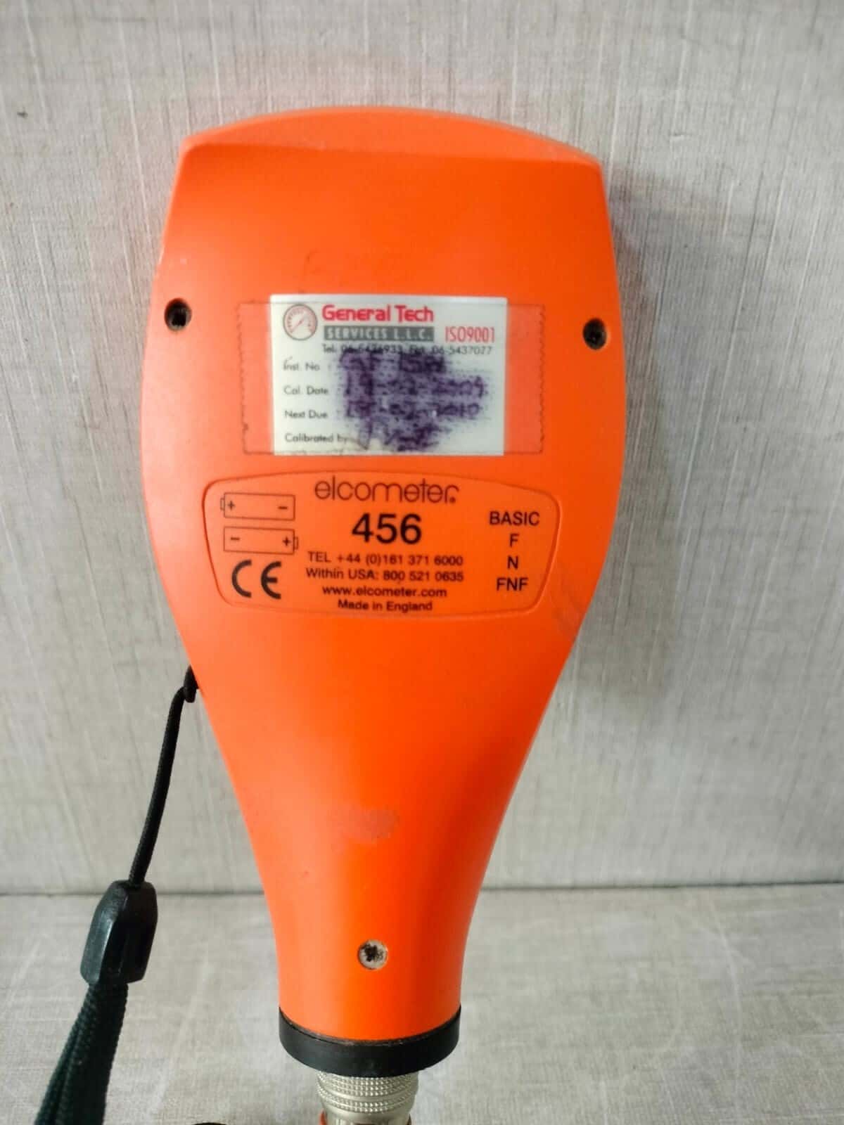 Elcometer PROBE Elcometer 456 Digital Ultrasonic BASIC F N FNF WITH PROBE- TRIED TESTED 10