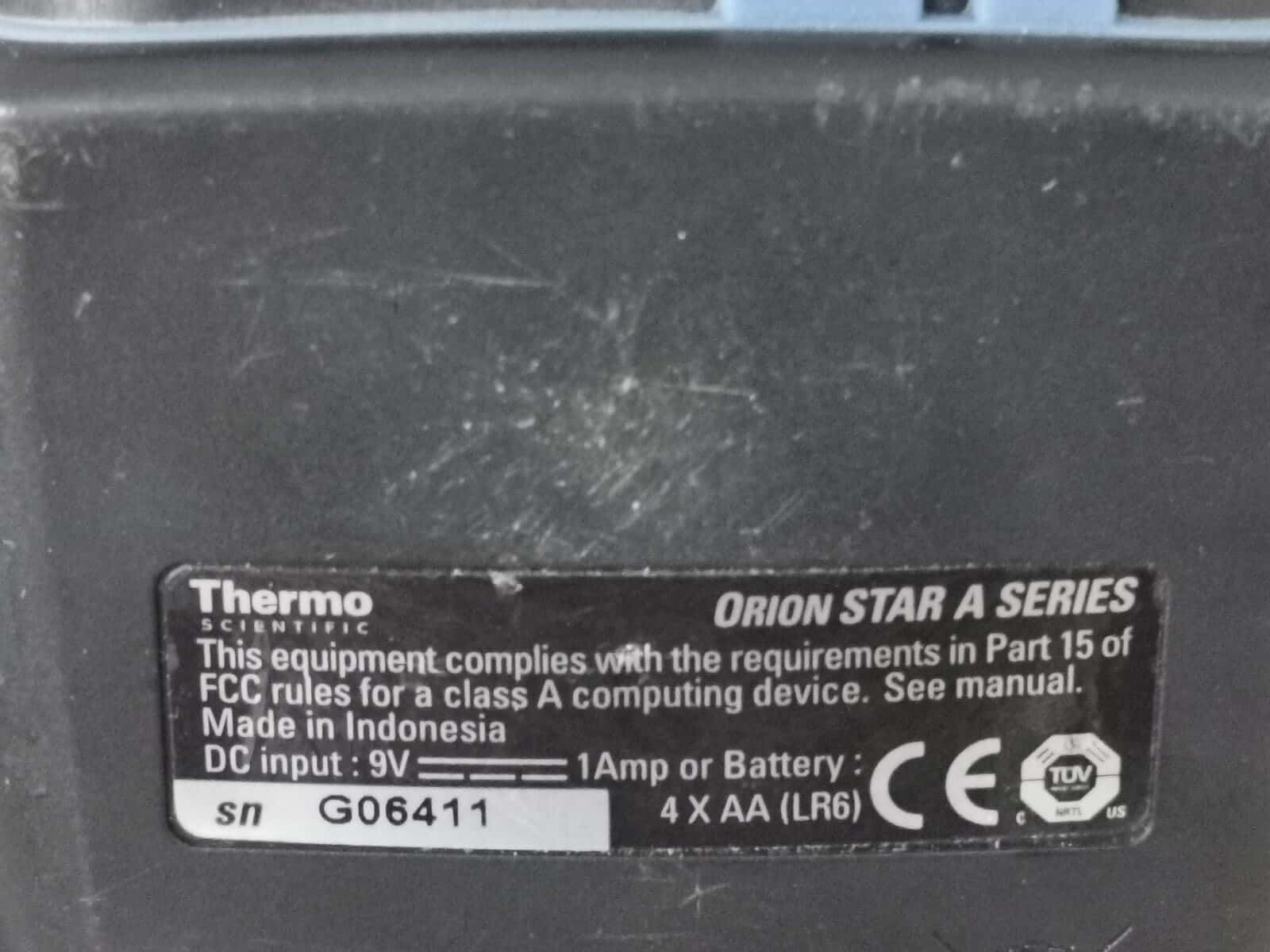 THERMO SCIENTIFIC ORION STAR A324 THERMO SCIENTIFIC ORION STAR A324 PH/ISE METER PORTABLE MULTIPARAMETER METER 3