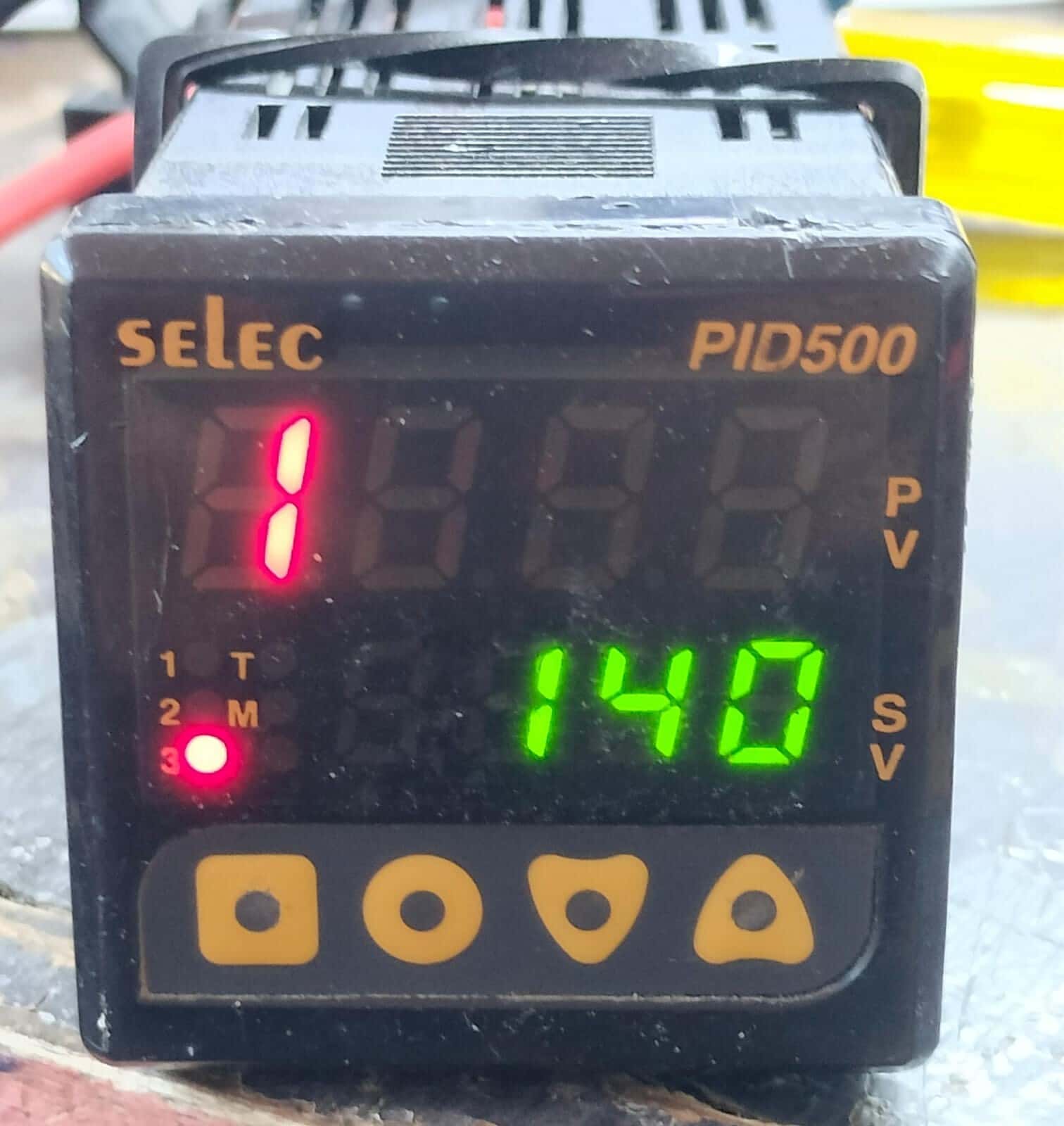 Selec PID500-0-0-01 Selec PID500-0-0-01 Digital Temperature Controller Relay 85 TO 270V AC/DC 3