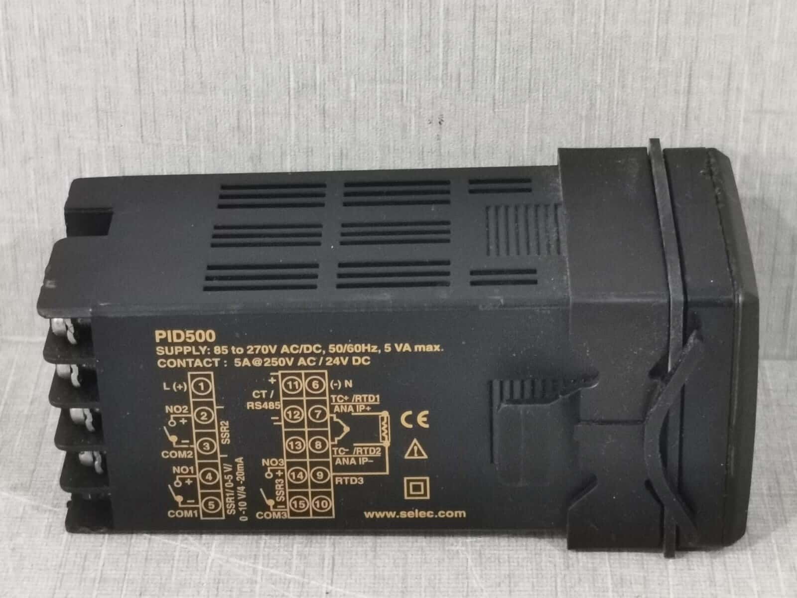 Selec PID500-0-0-01 Selec PID500-0-0-01 Digital Temperature Controller Relay 85 TO 270V AC/DC 6