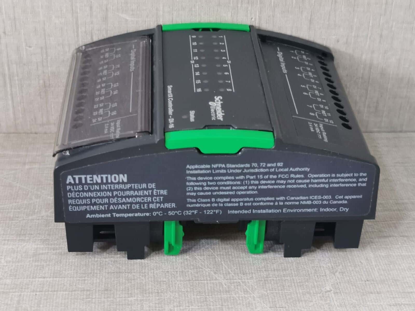 Schneider Electric SXWDI16XX10001 DI-16 Schneider Electric SXWDI16XX10001 I/O Module - ONLY Front Cover 9
