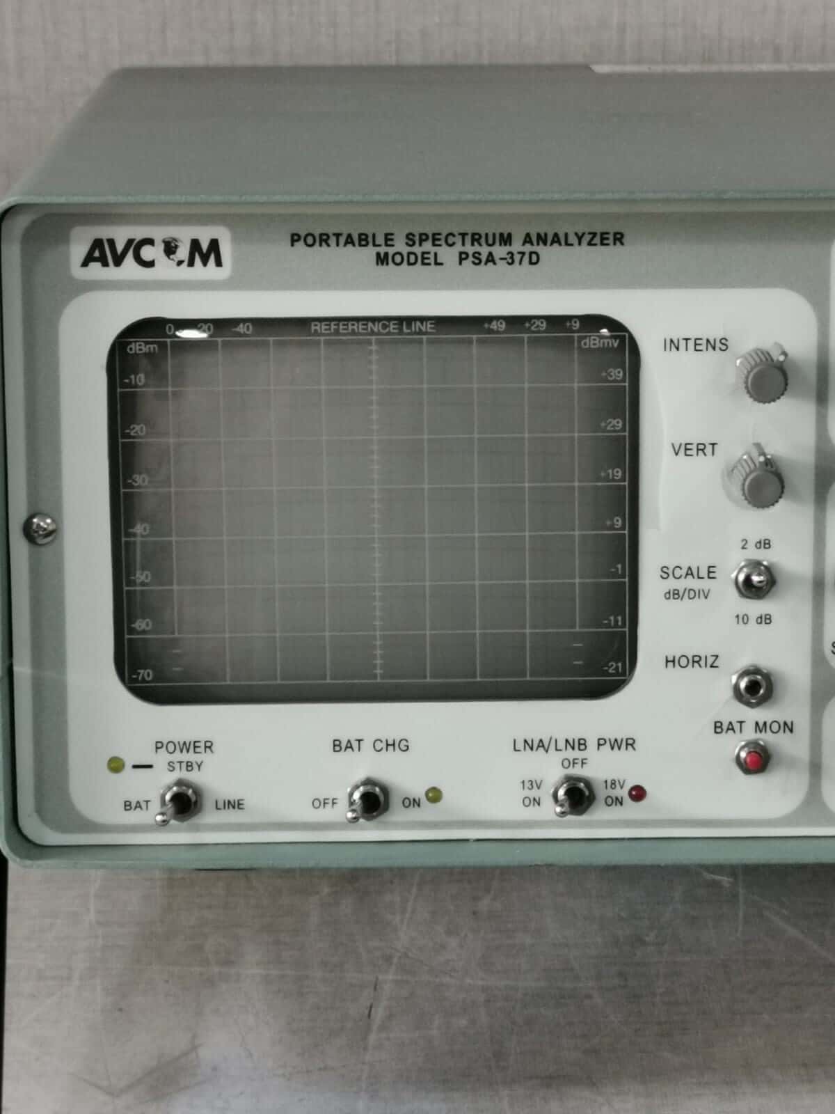 AVCOM PSA-37D AVCOM PSA-37D Portable Spectrum Analyzer 7