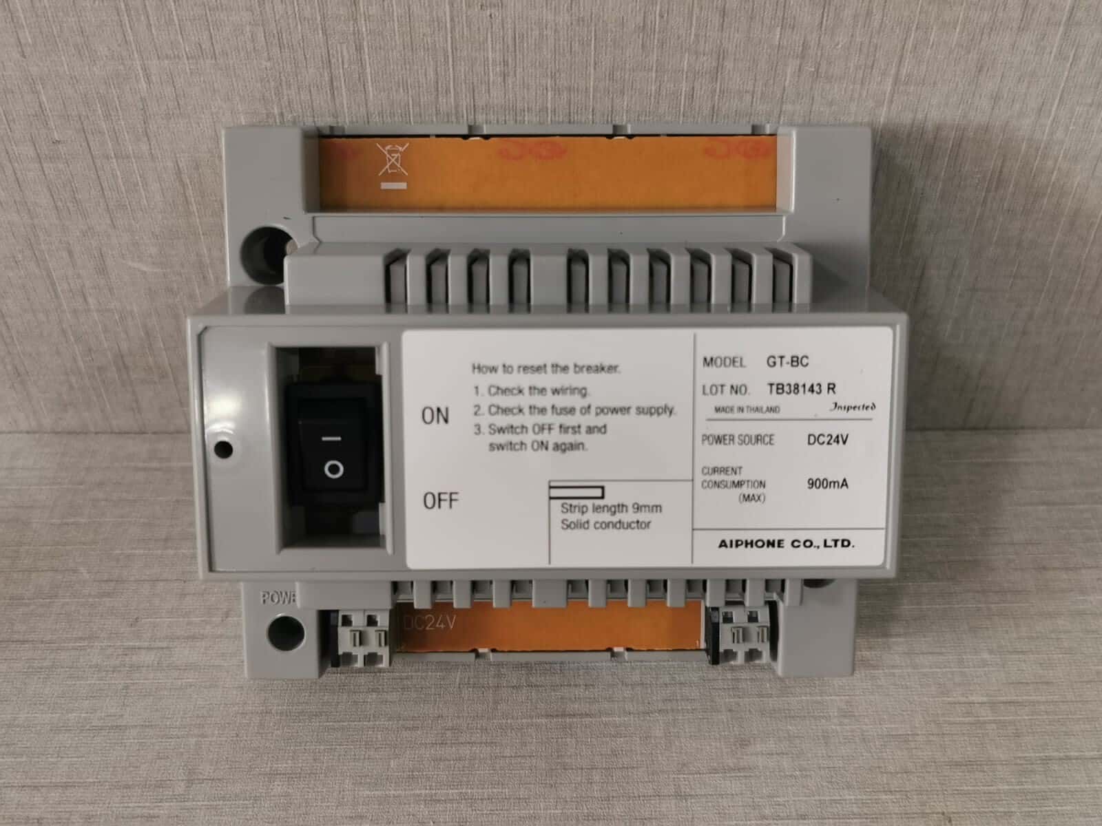 Aiphone GT-BC AIPHONE GT-BC Series Audio Bus Control Unit 2