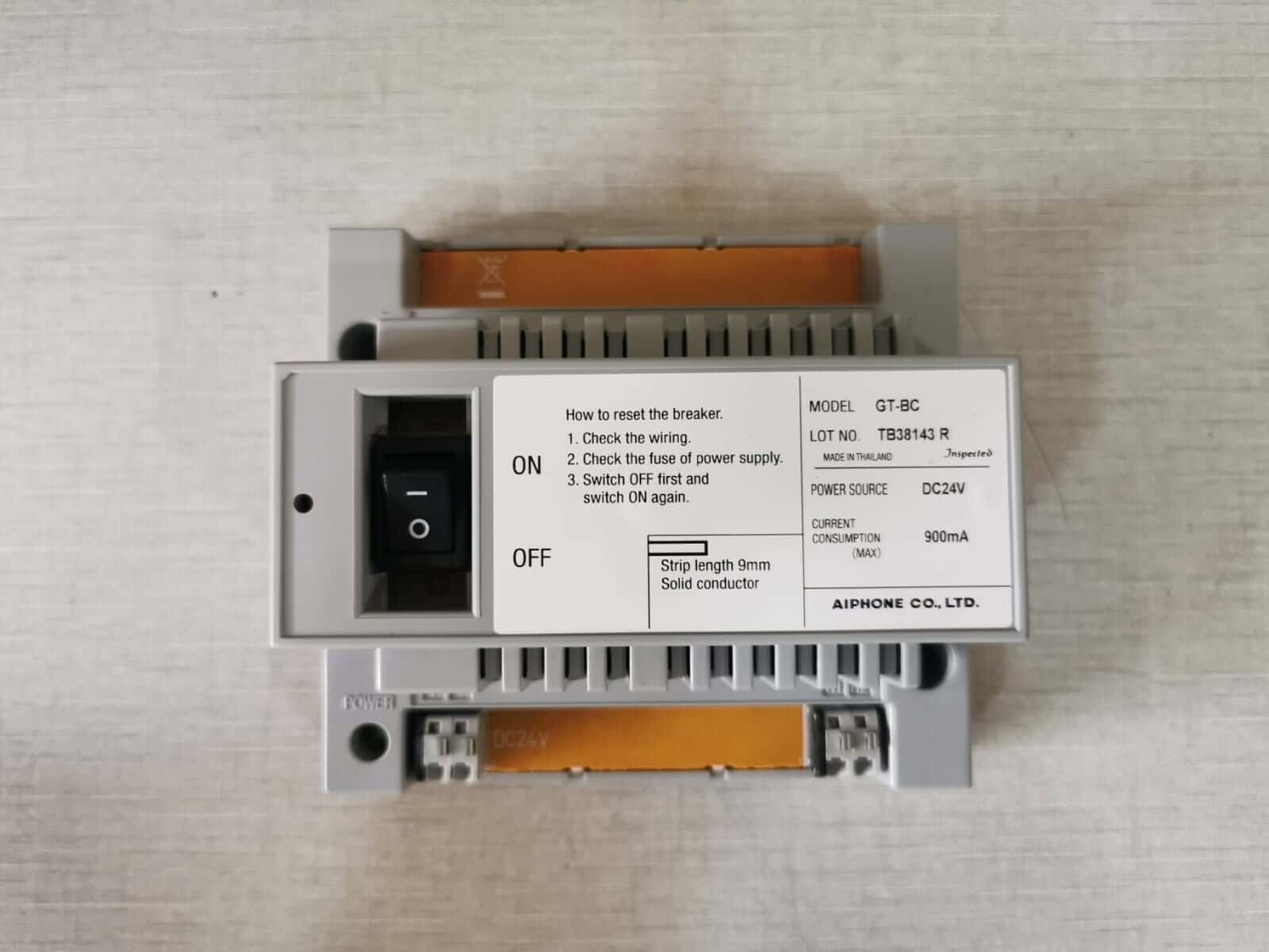 Aiphone GT-BC AIPHONE GT-BC Series Audio Bus Control Unit 4