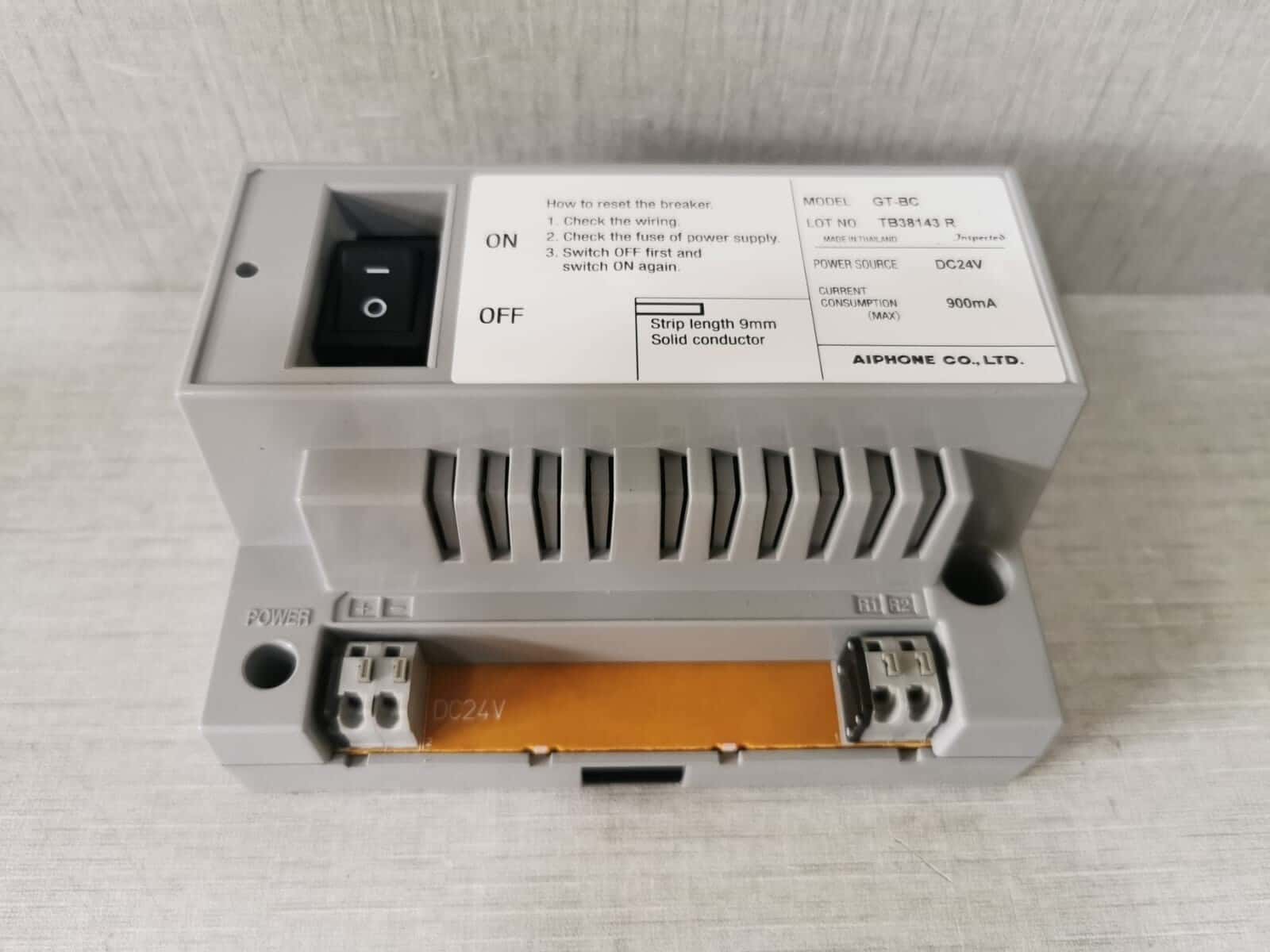 Aiphone GT-BC AIPHONE GT-BC Series Audio Bus Control Unit 5