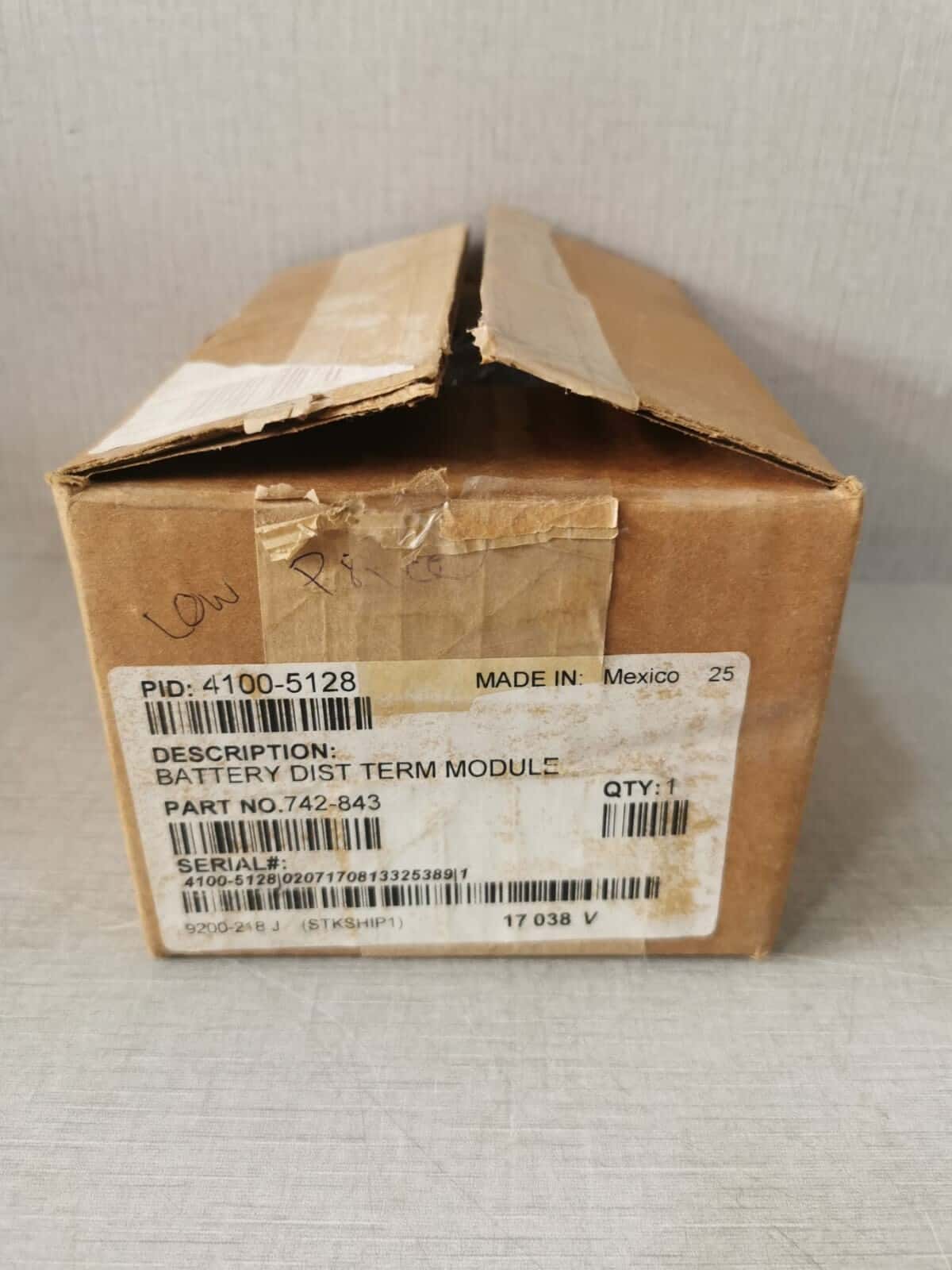 BUSS 742-843 BUSS 4100-5128 / 742-843 BATTERY DIST.TERMINAL MODULE SUB-ASSEMBLY 8