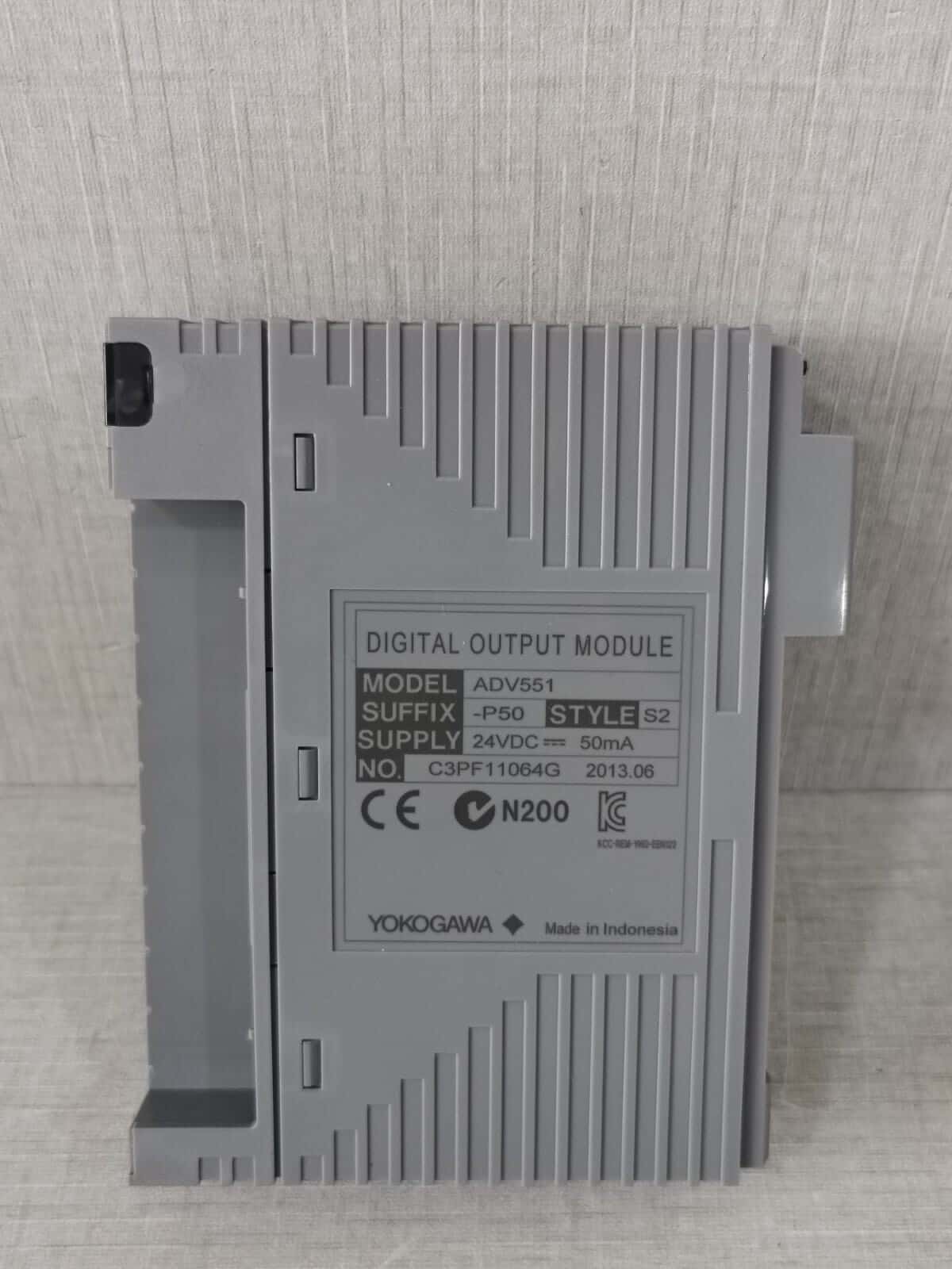 Yokogawa ADV551-P50 YOKOGAWA ADV551-P50 STYLE S2 DIGITAL OUTPUT MODULE 6