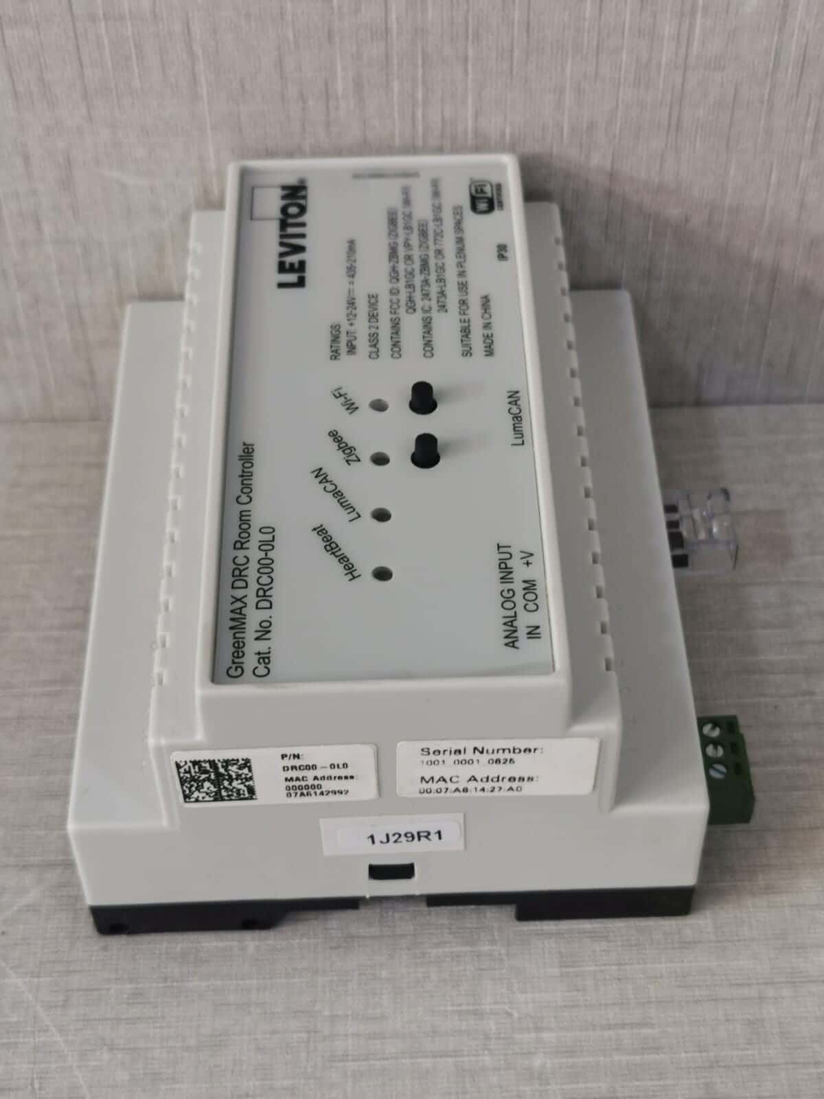 Leviton DRC00-0L0 Leviton DRC00-0L0 GreenMAX DRC Room Controller 4