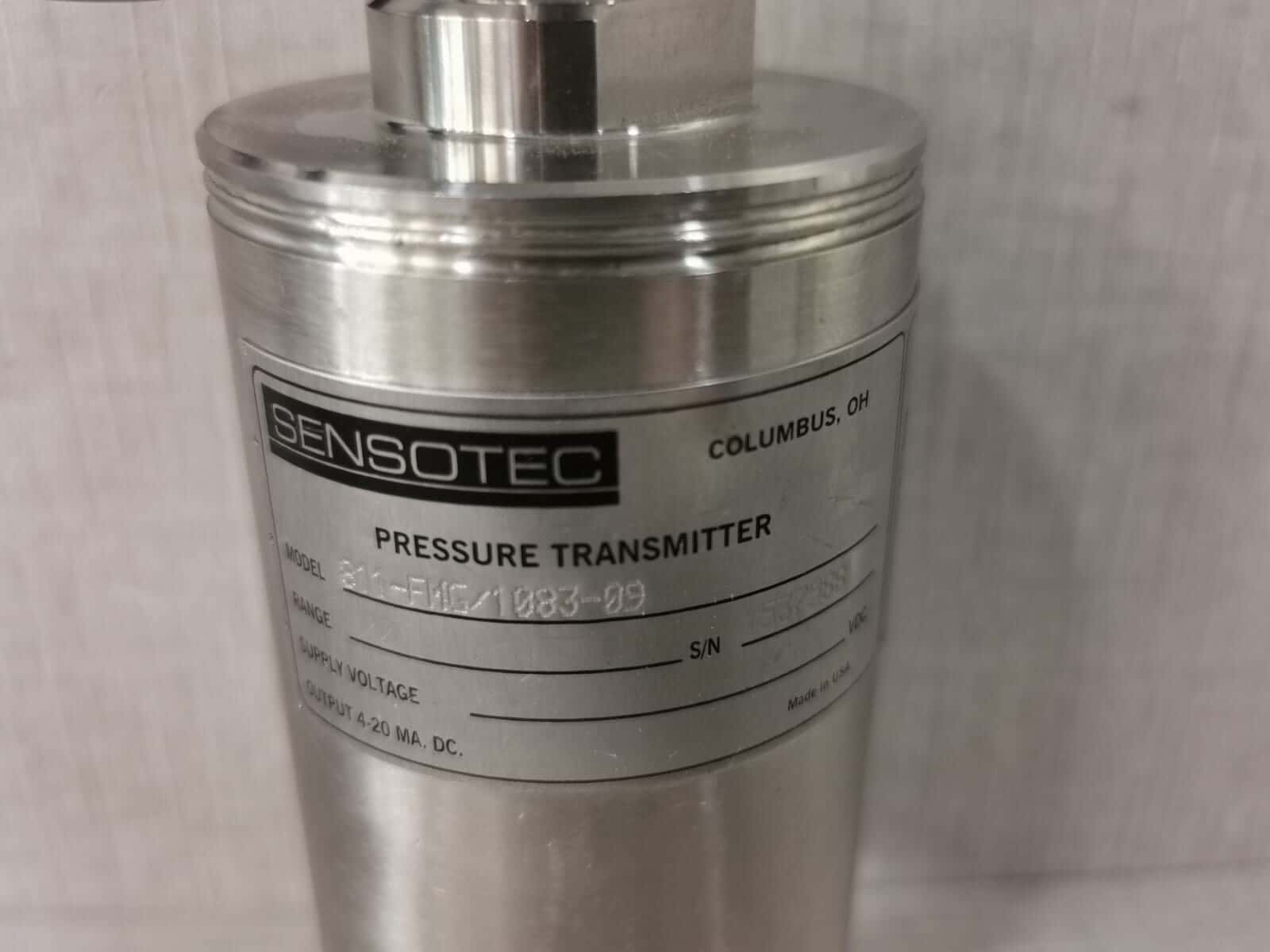 SENSOTEC 811-FMG/1083-09 SENSOTEC 811-FMG/1083-09 PRESSURE TRANSMITTER 2
