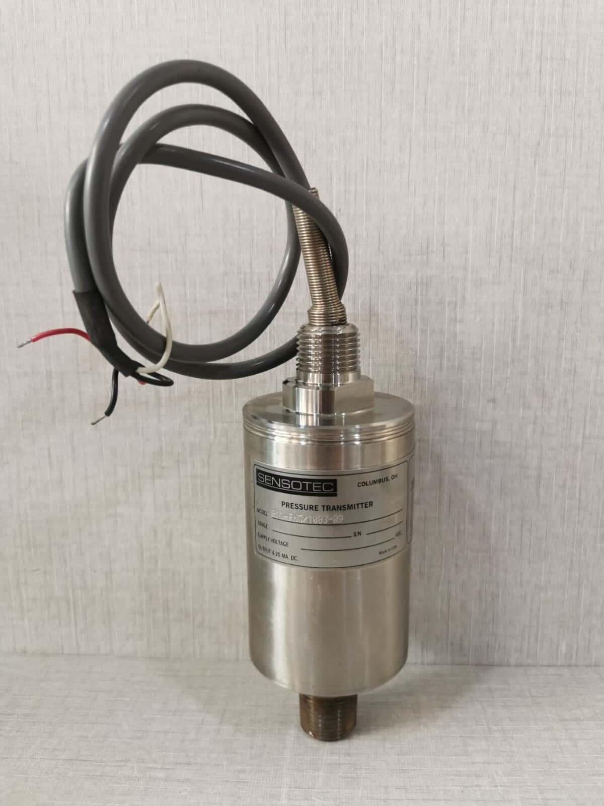 SENSOTEC 811-FMG/1083-09 SENSOTEC 811-FMG/1083-09 PRESSURE TRANSMITTER 1