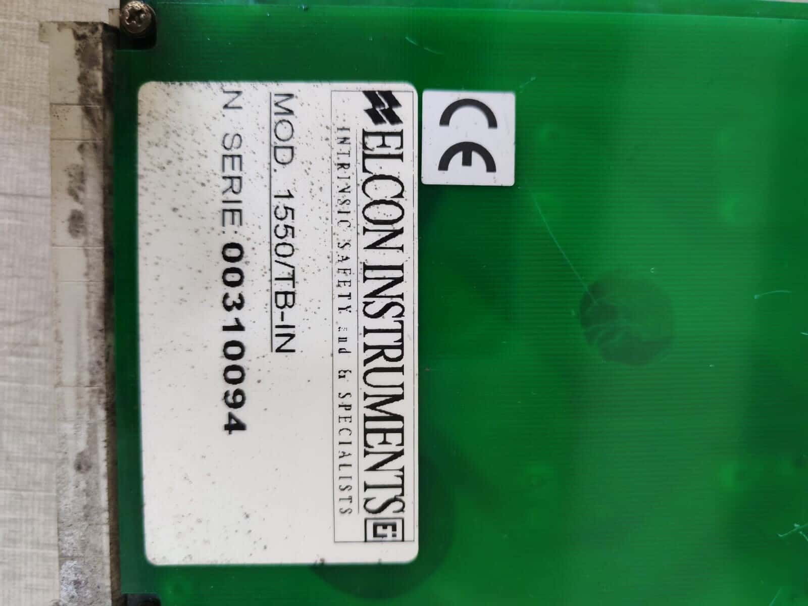 ELCON INSTRUMENTS 1550 / TB-IN ELCON INSTRUMENTS 1550 / TB-IN ALARM CONTACT 4