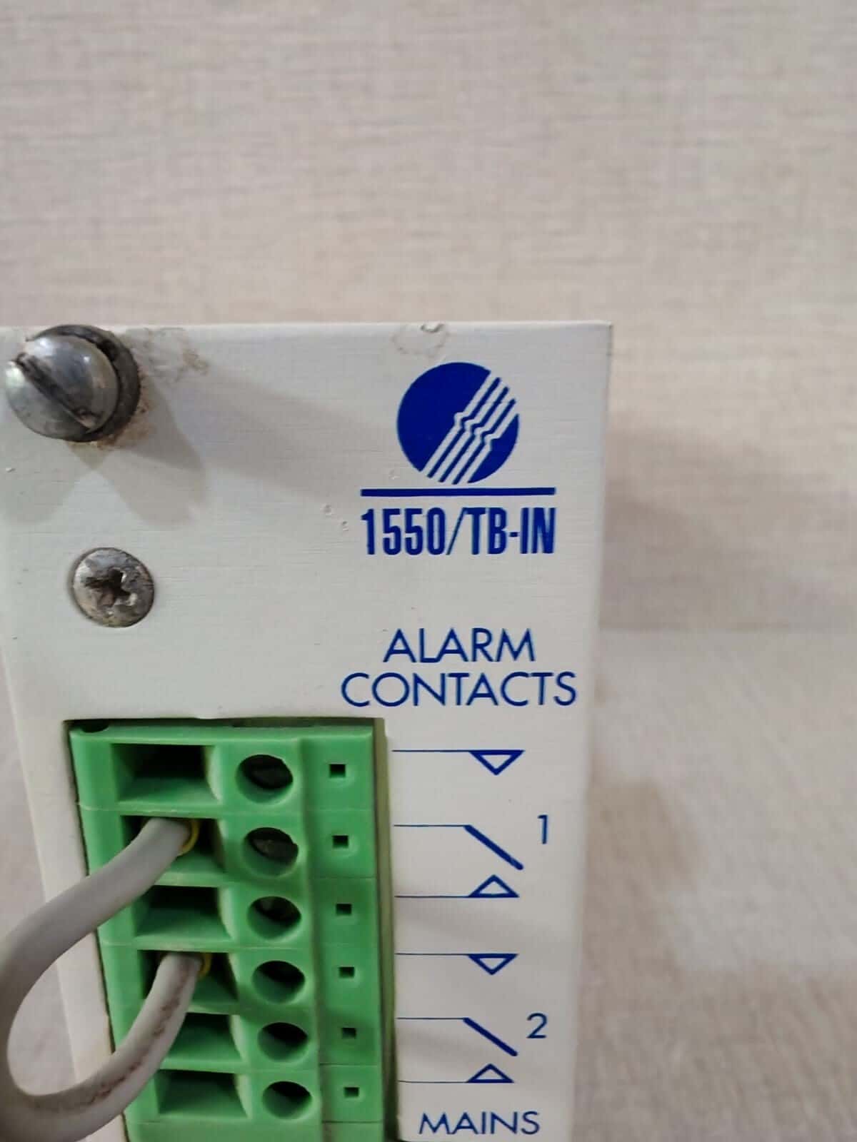 ELCON INSTRUMENTS 1550 / TB-IN ELCON INSTRUMENTS 1550 / TB-IN ALARM CONTACT 6