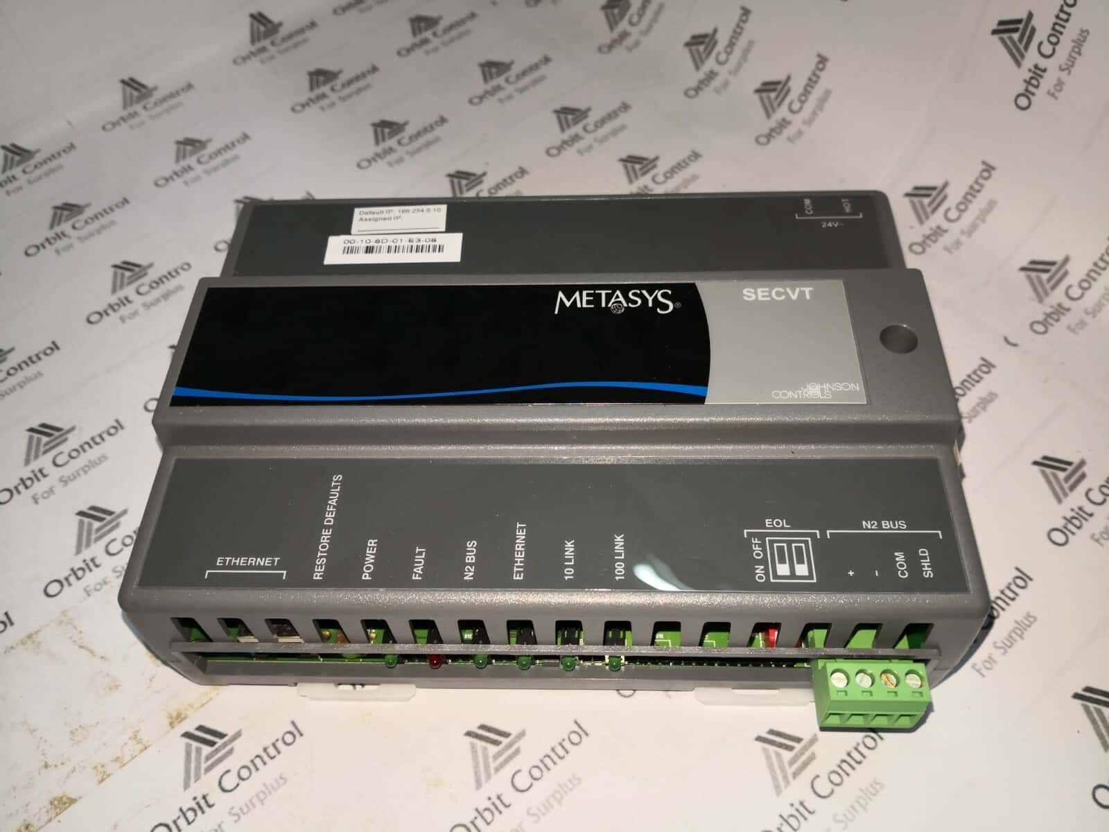 Johnson Controls MSSECVT0 JOHNSON CONTROLS MS-SECVT-0 / MSSECVT0 ETHERNET CONVERTER 3
