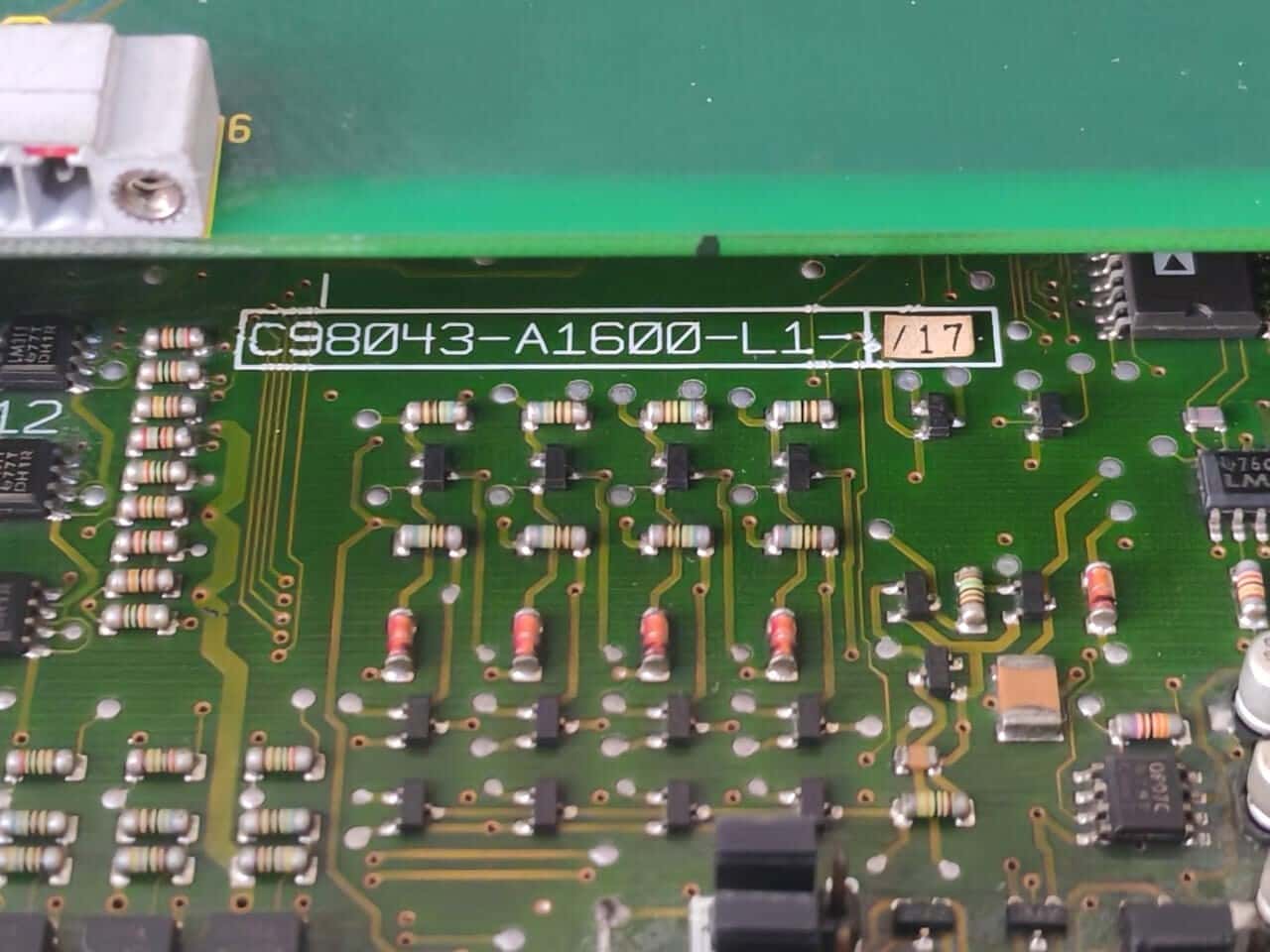 Siemens A1600-L1/17 SIEMENS 6RX1240-0AK01 CB 24 COM BOARD WITH C98043-A1600-L1/17 CONTROL BOARD 3