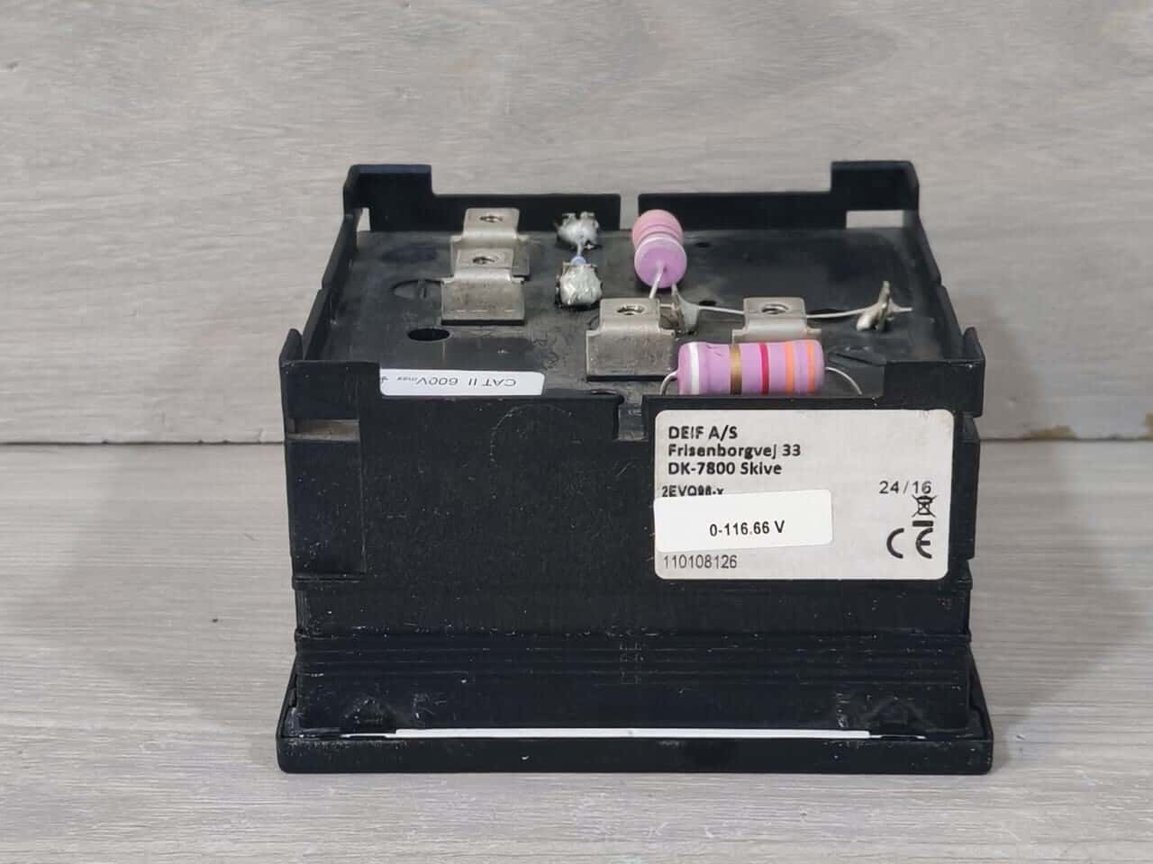 DEIF 2EVQ96 DEIF 2EVQ96 DOUBLE METER 33KV/110 V 6