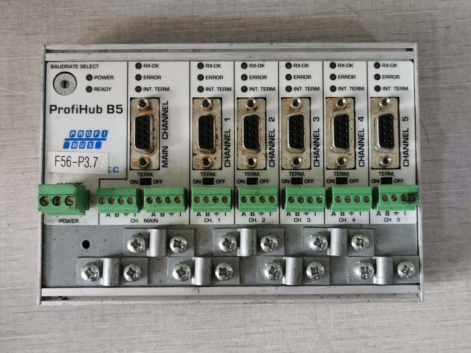 ProfiBus 17010 ProfiBus Profihub B5 Procentec 5 Channel DP Repeater 17010 2