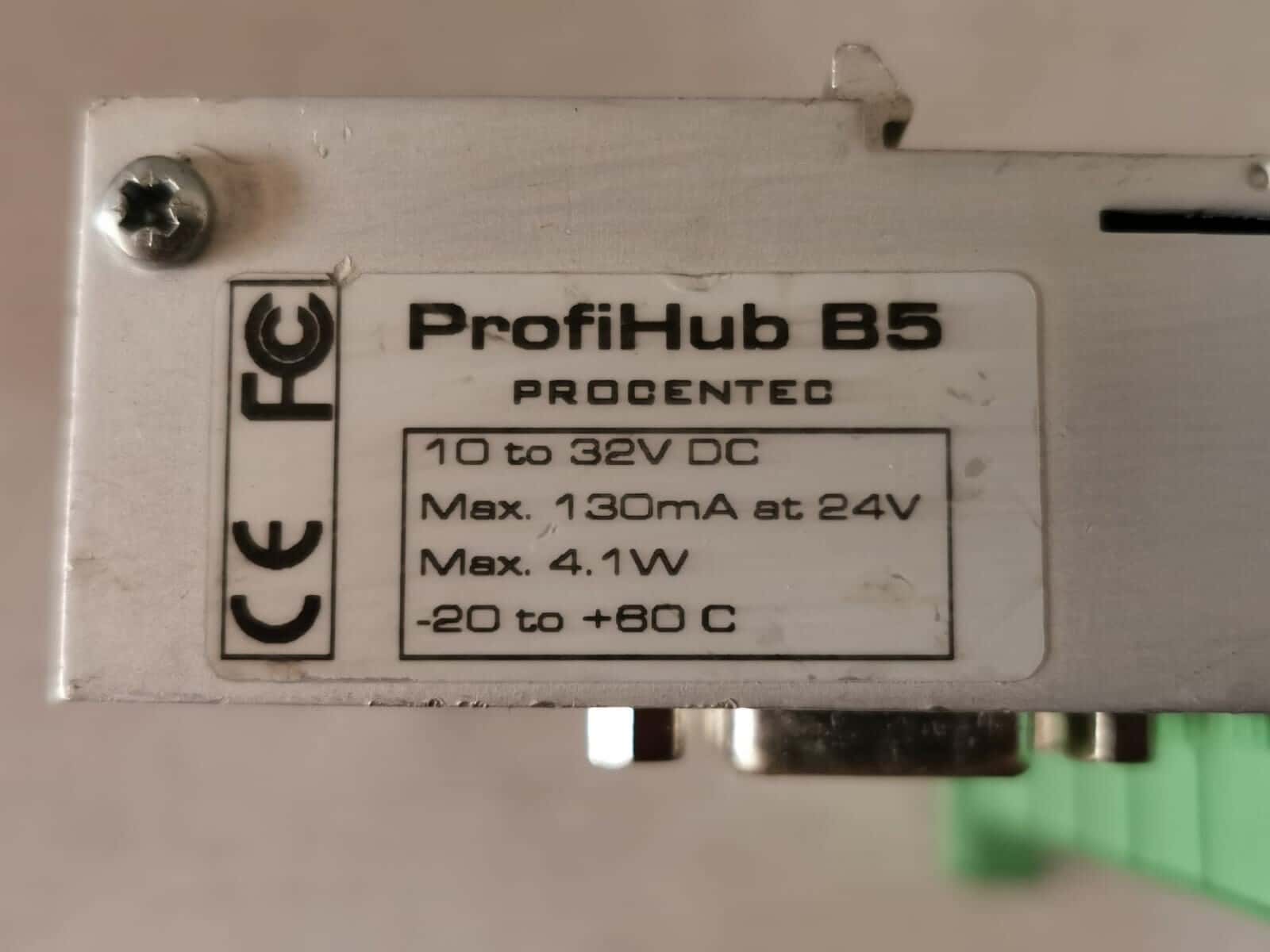 ProfiBus 17010 ProfiBus Profihub B5 Procentec 5 Channel DP Repeater 17010 3