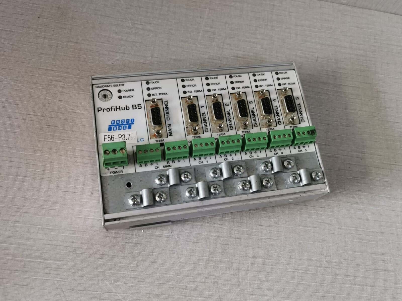 ProfiBus 17010 ProfiBus Profihub B5 Procentec 5 Channel DP Repeater 17010 8