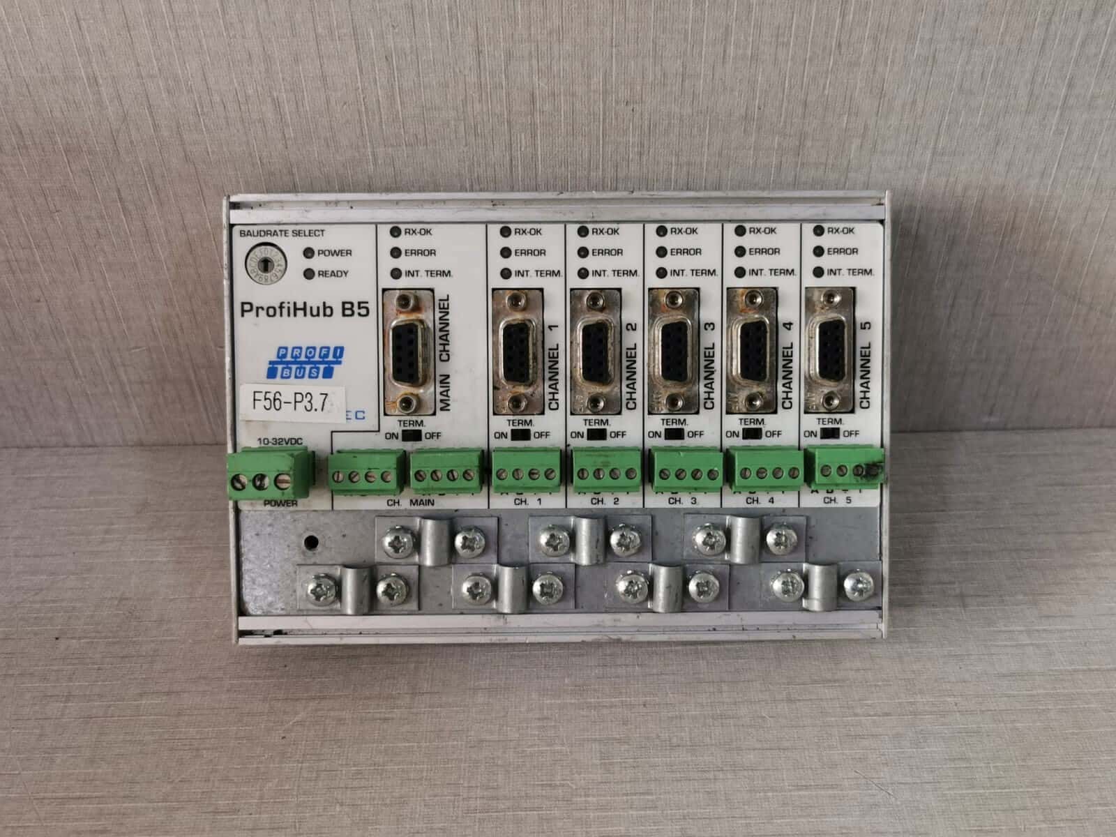 ProfiBus 17010 ProfiBus Profihub B5 Procentec 5 Channel DP Repeater 17010 1