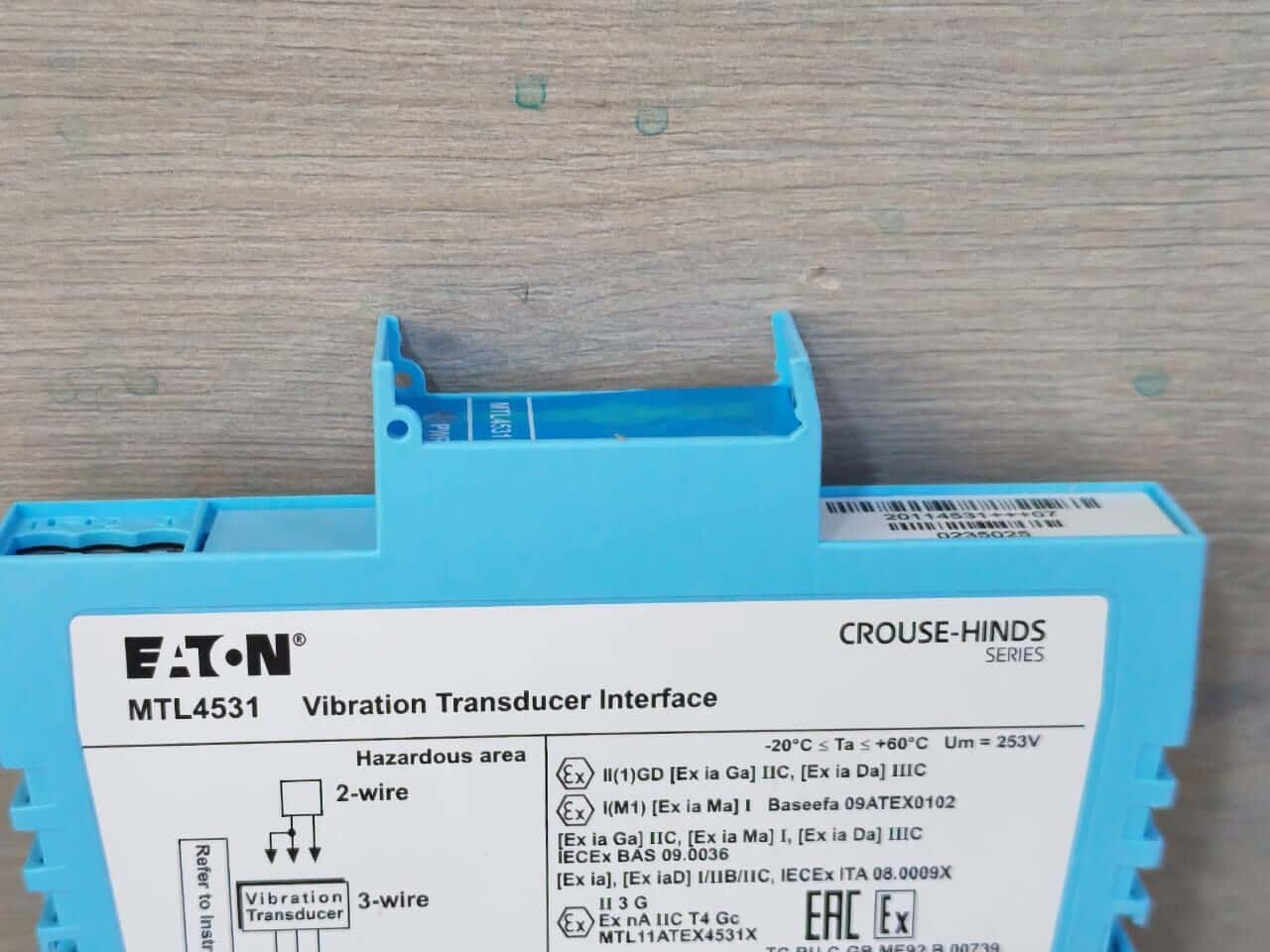 Eaton MTL4531 Eaton MTL4531 Vibration Transducer Interface 2