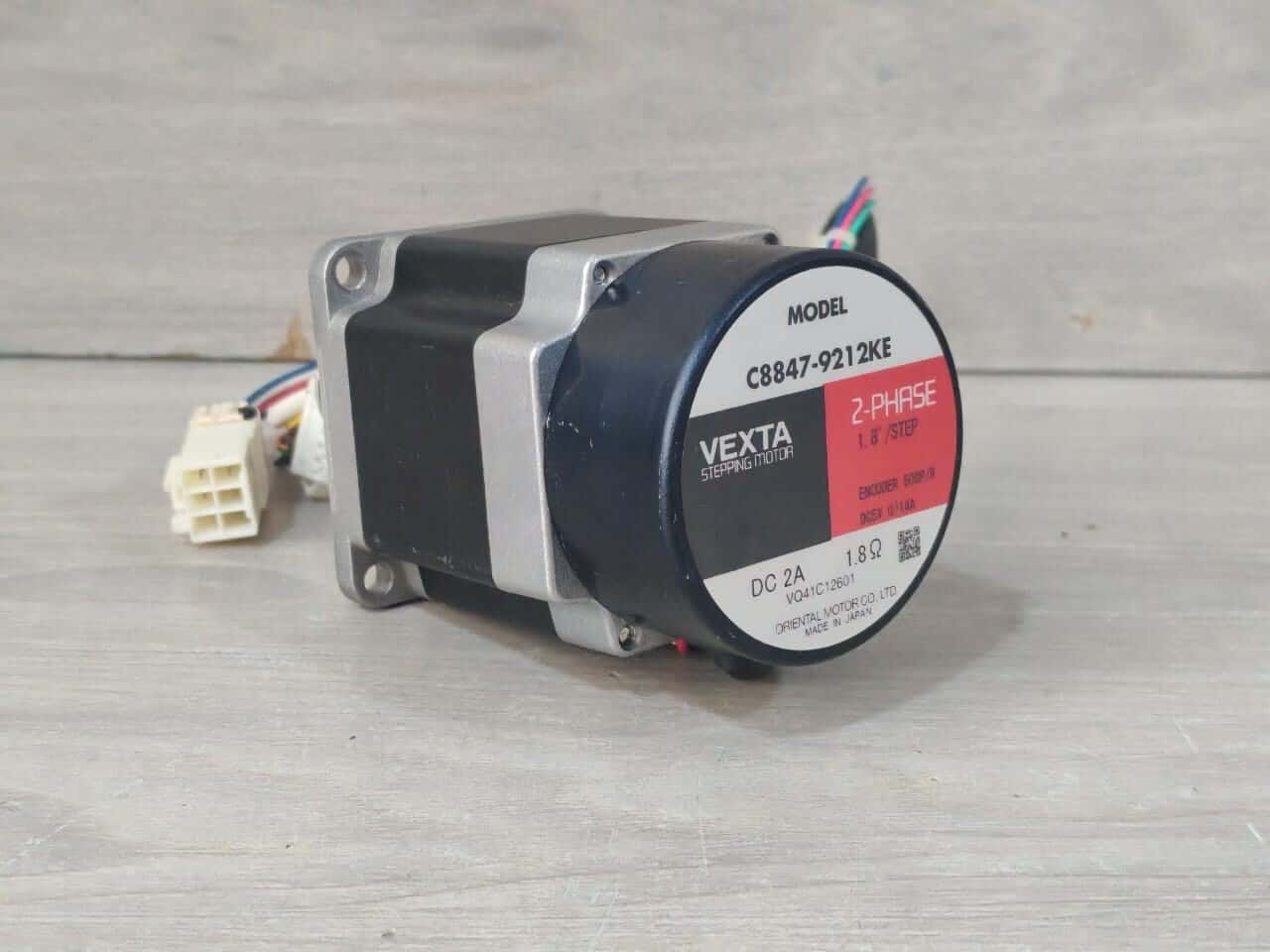 VEXTA ORIENTAL C8847-9219KE VEXTA ORIENTAL C8847-9219KE 2-PHASE STEPPING MOTOR 1.8/STEP DC2A 3