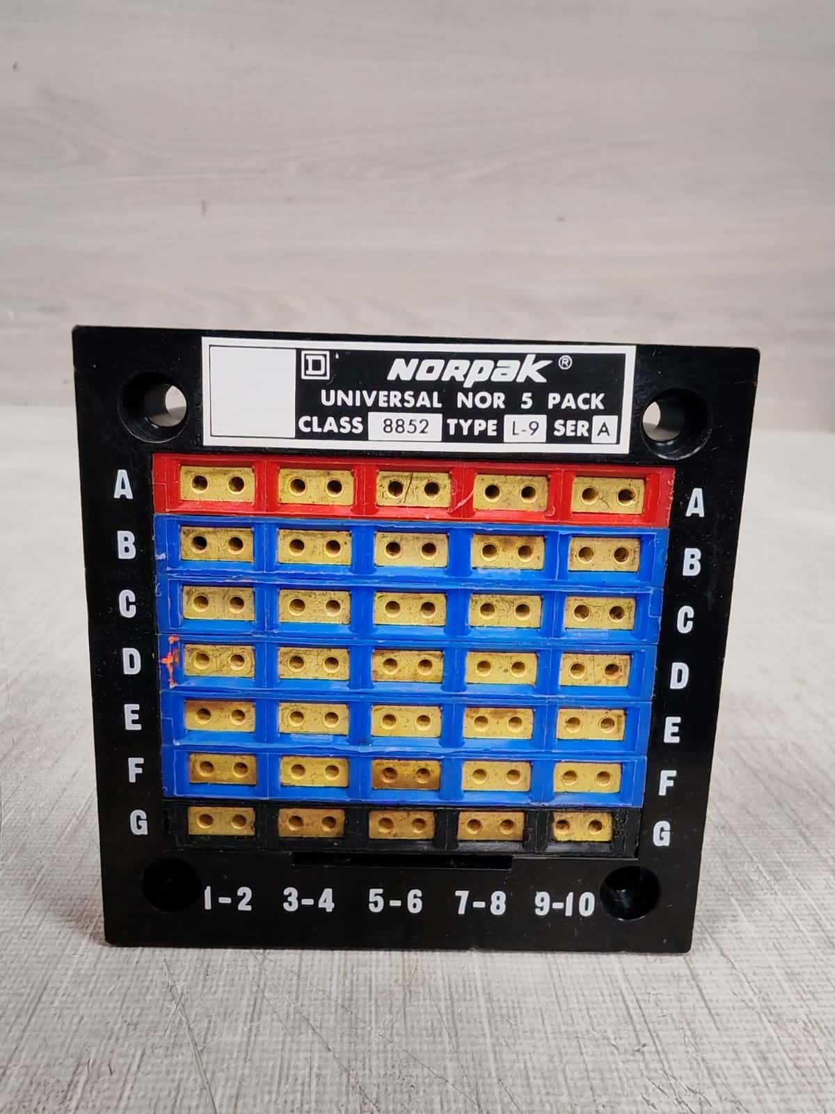 NORPAK 8852 L-9 NORPAK Square D 8852 L-9 Ser A Universal NOR 5 Pack 1