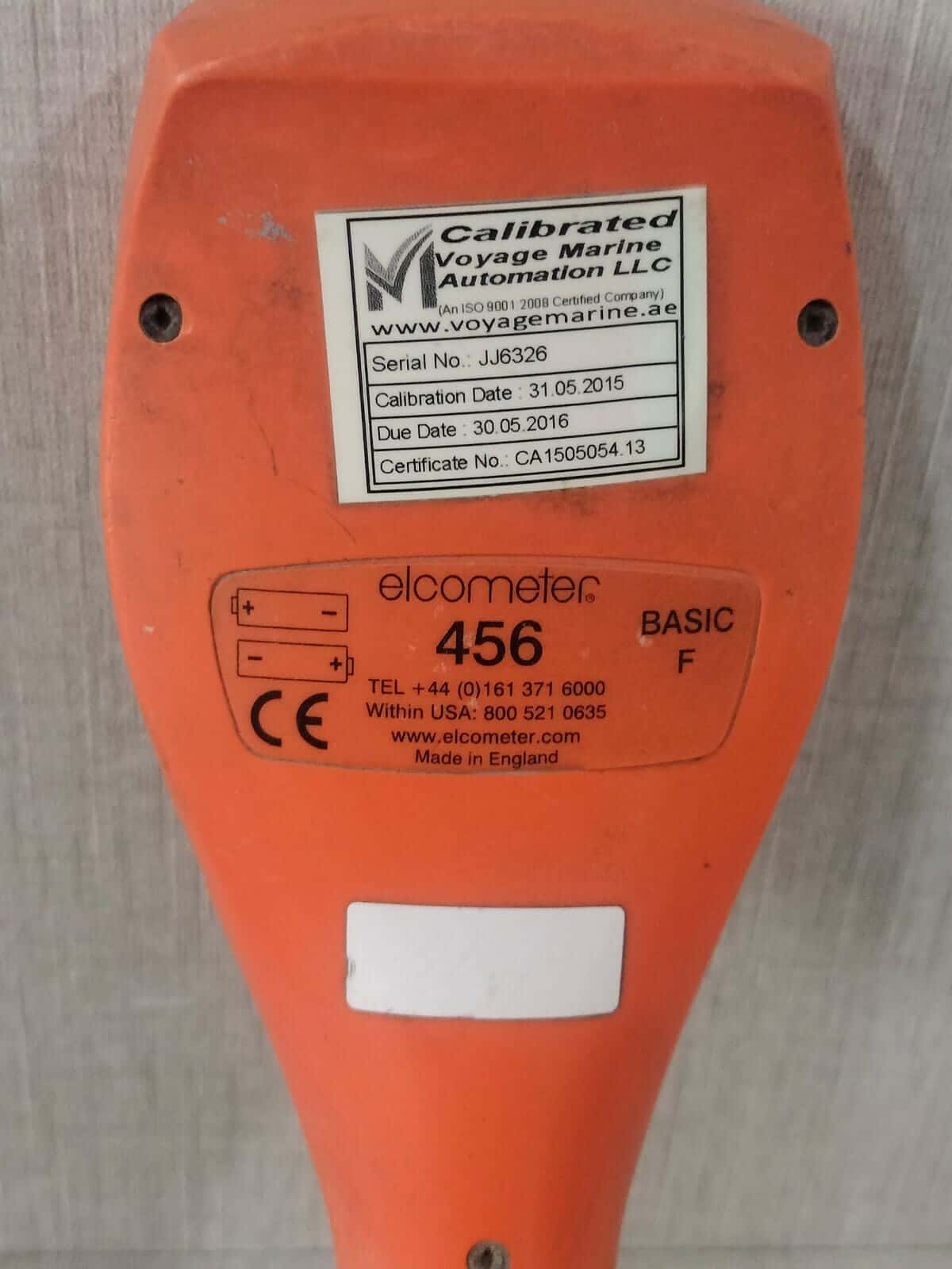 Elcometer BASIC ELCOMETER 456 Basic F Coating Thickness Gauge with probe 5