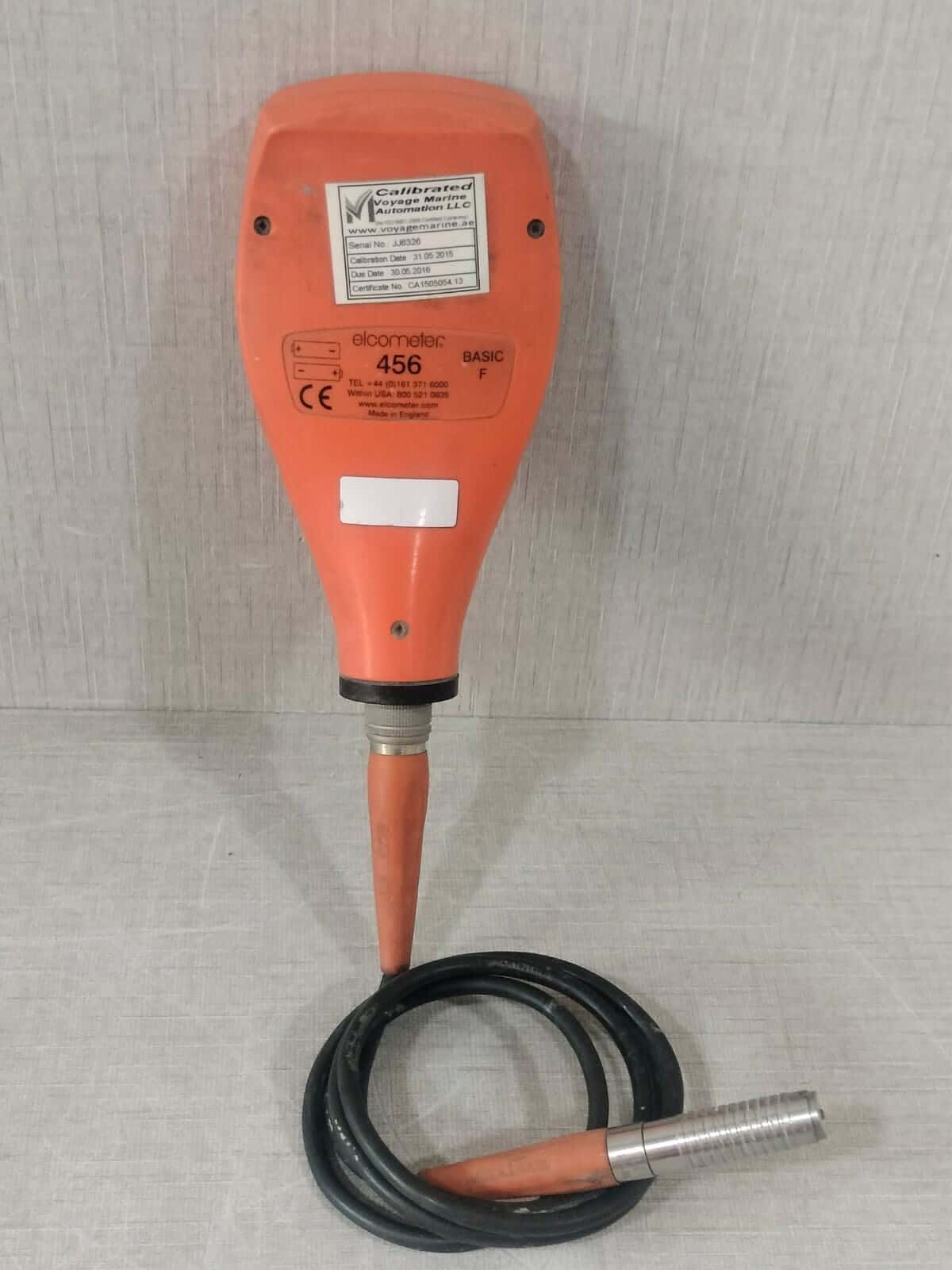 Elcometer BASIC ELCOMETER 456 Basic F Coating Thickness Gauge with probe 6