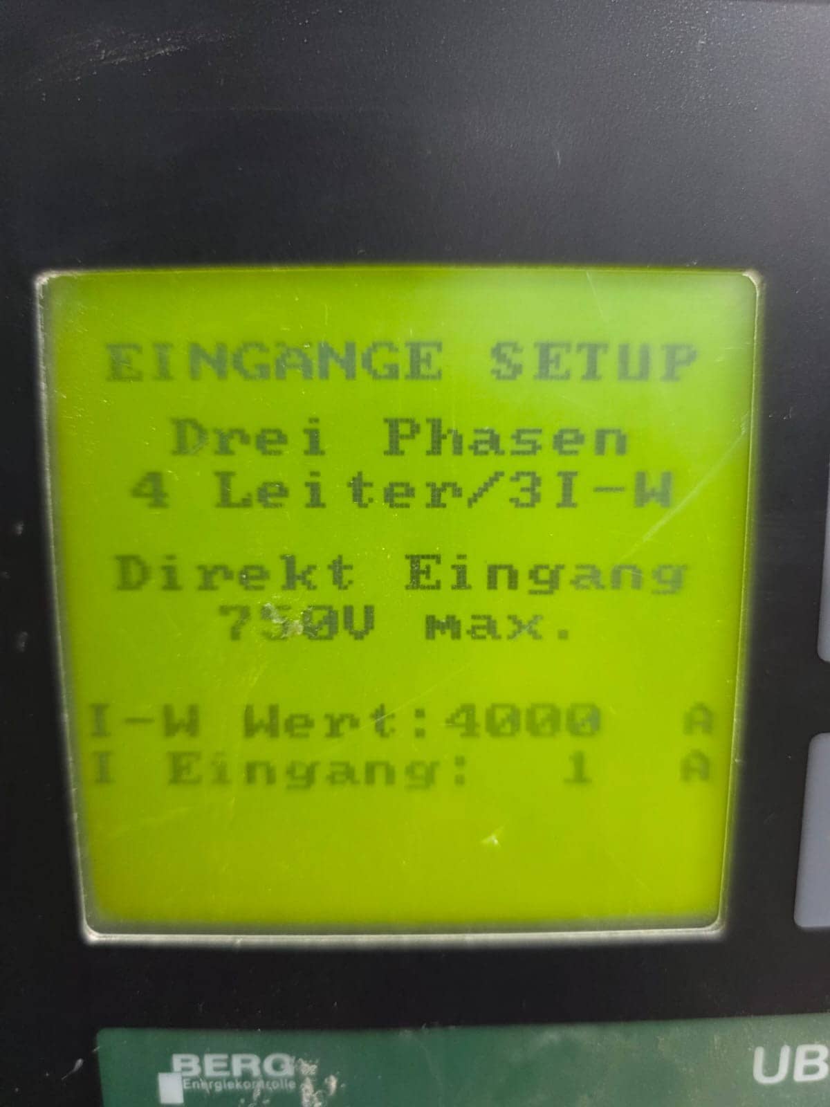 BERG UBN 3100 UBN3100 EU S ALZBDEA563X2XXA NETWORK MONITORING UNIT