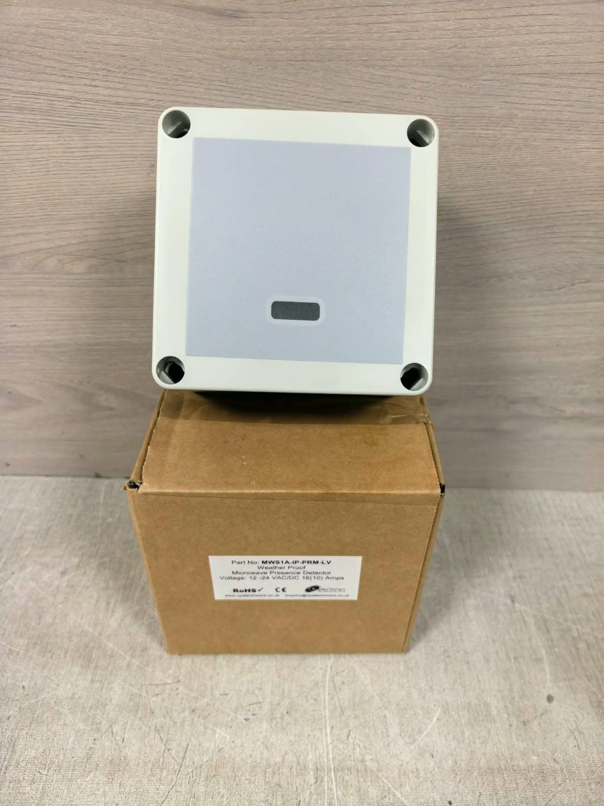 CP ELECTRONICS MWS1A-IP-PRM-LV WEATHERPROOF MICROWAVE PRESENCE DETECTOR