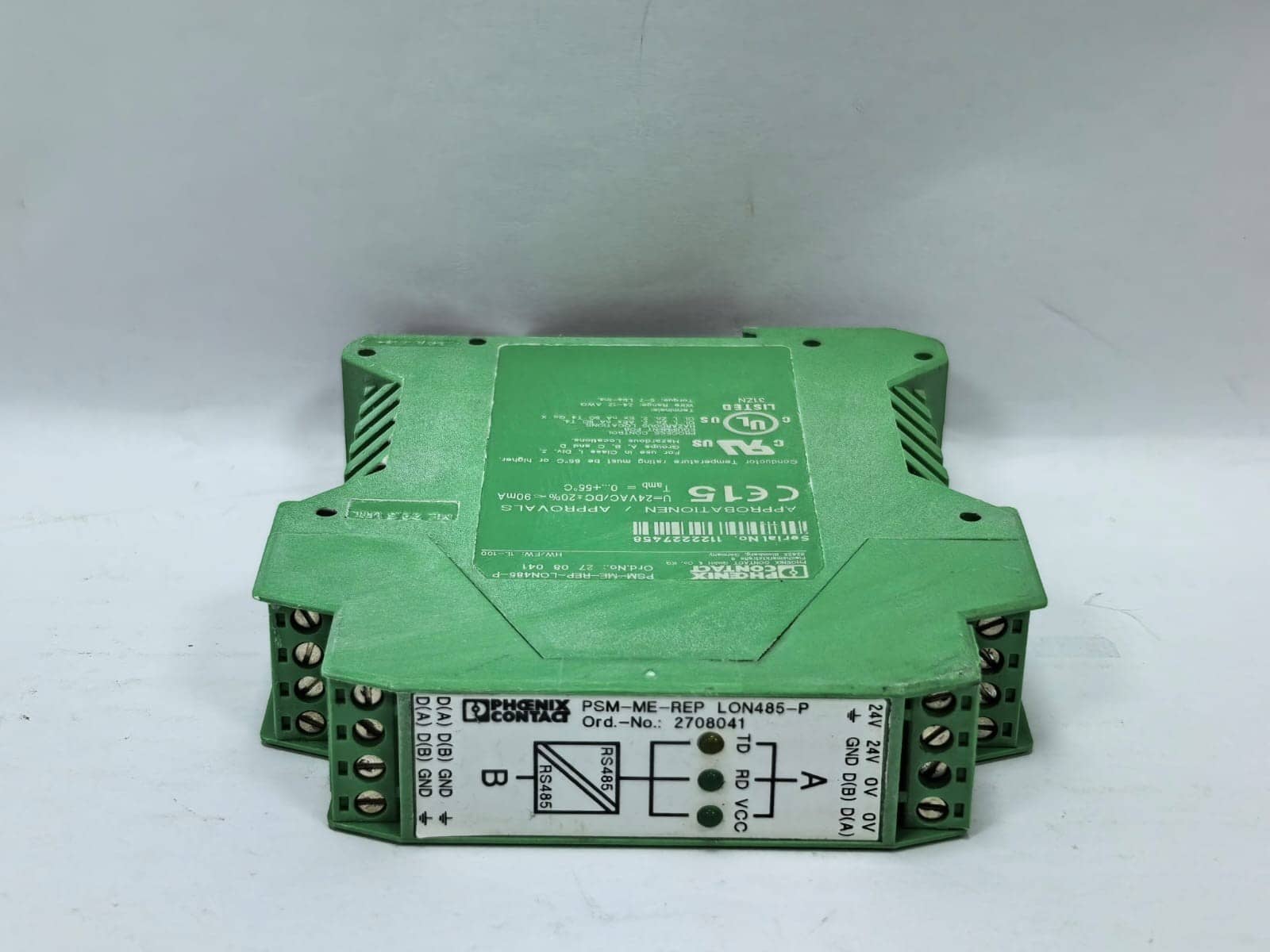 PHOENIX CONTACT PSM-ME-REP-LON485-P REPEATER 27 08 041