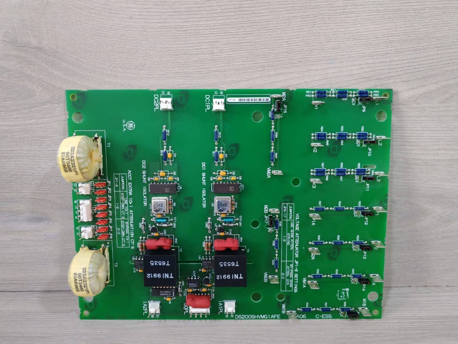 GENERAL ELECTRIC DS200SHVMG1AFE INTERFACE BOARD