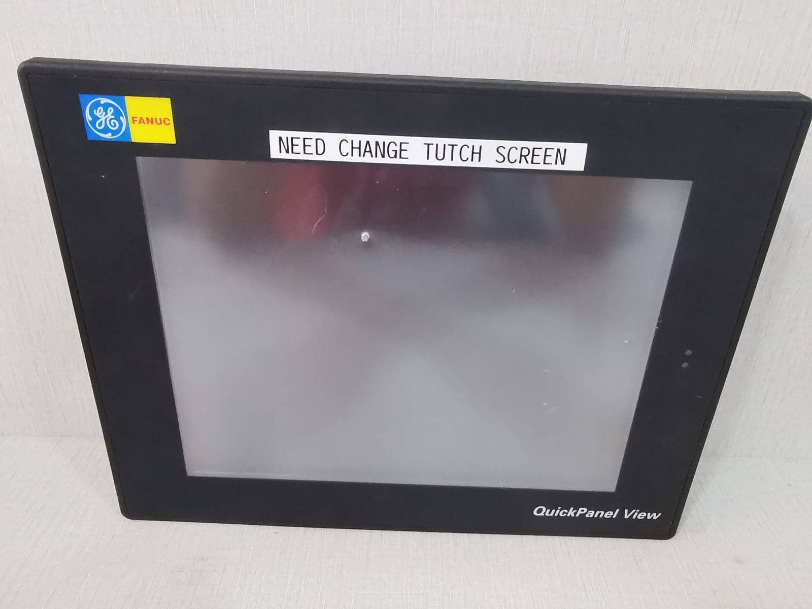 GE FANUC IC754VGI12CTD-DG Quick Panel View ES1221 Need change Screen