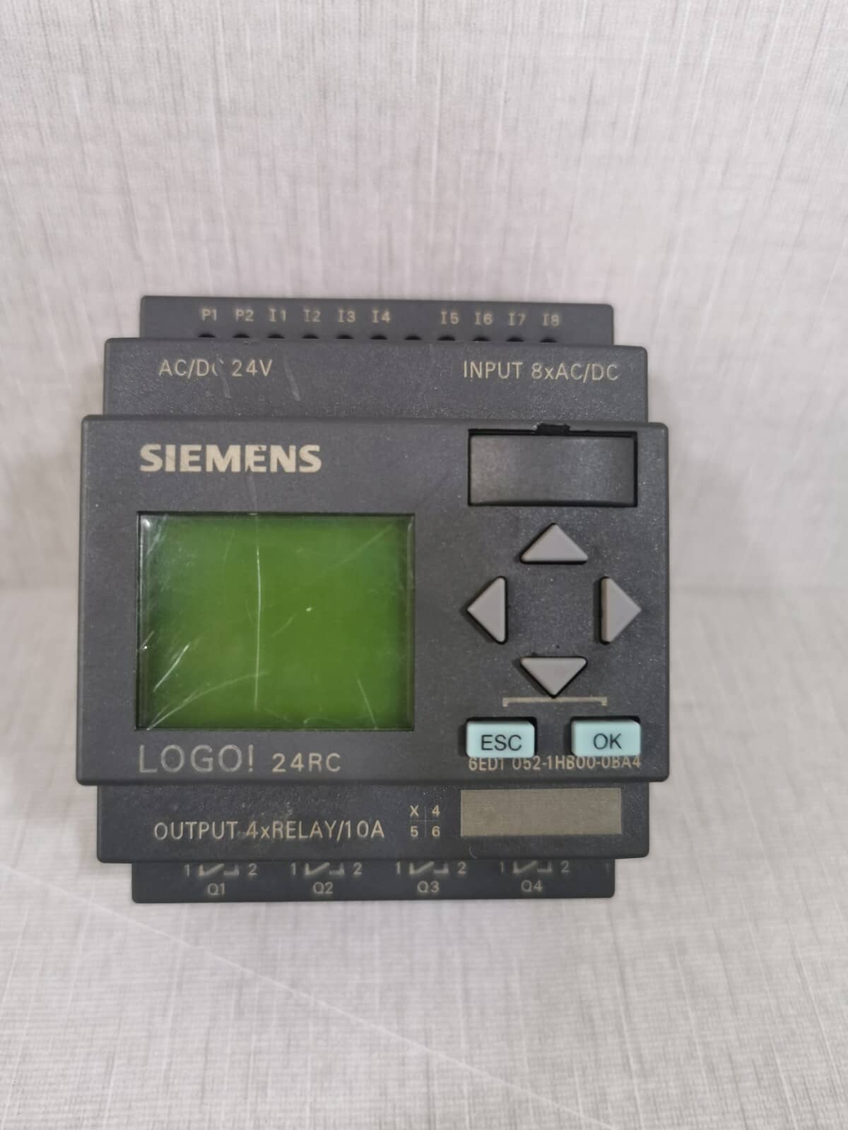 SIEMENS 6ED1 052-1HB00-0BA4 MODULE INPUT 8xAC/DC