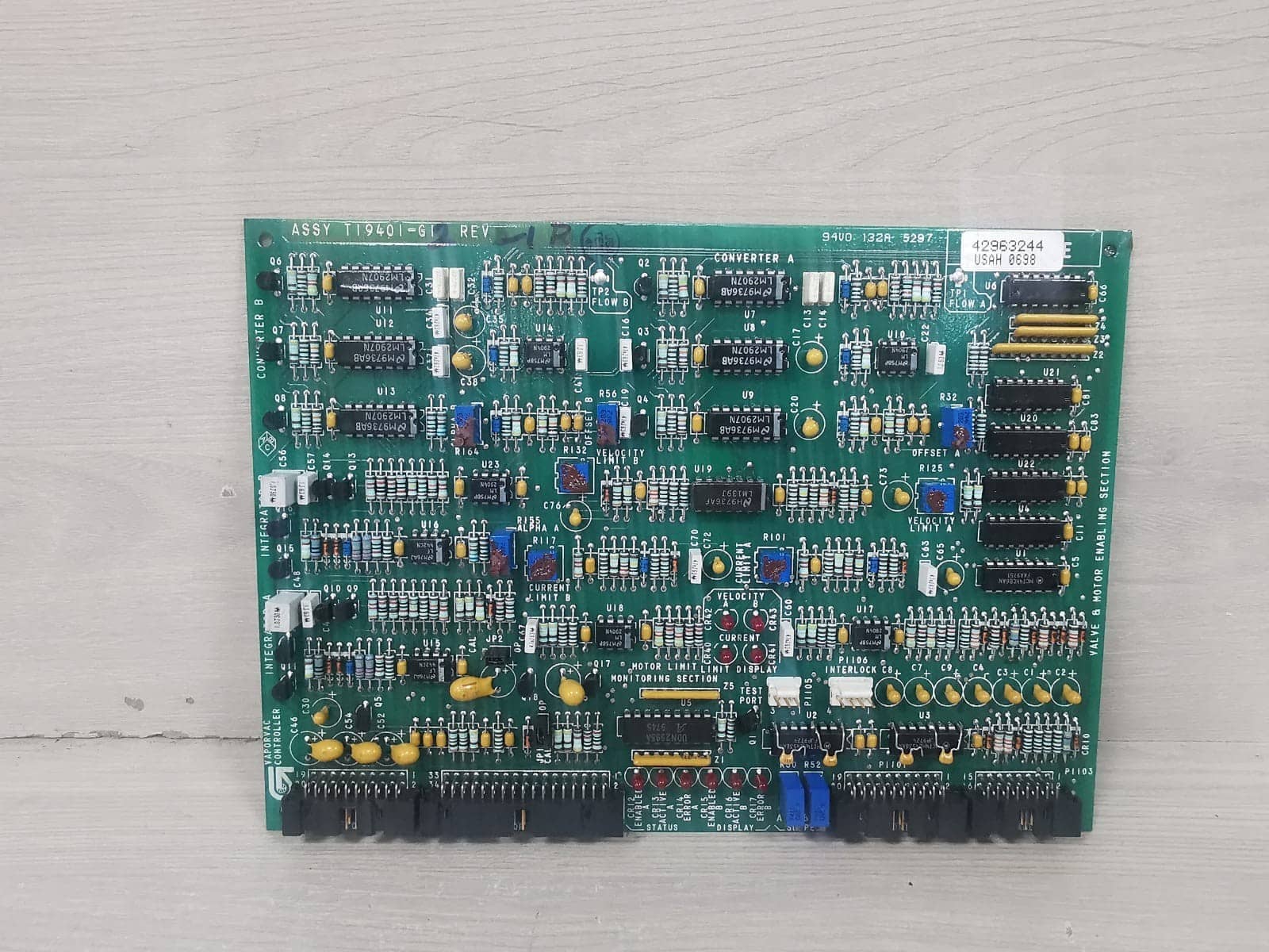 Gilbarco ASSY T19401-G2 REV.1R Control Board