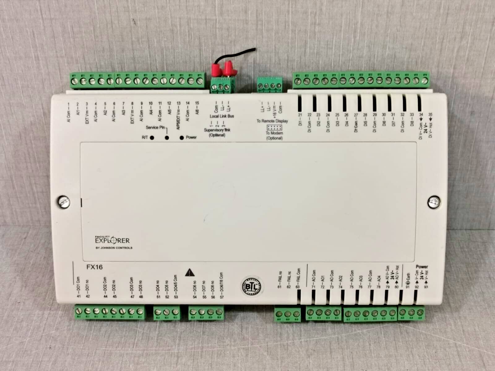 Johnson Controls FX16 LP-FX16X04-000C / LPFX16X04000C Controller Ver.B