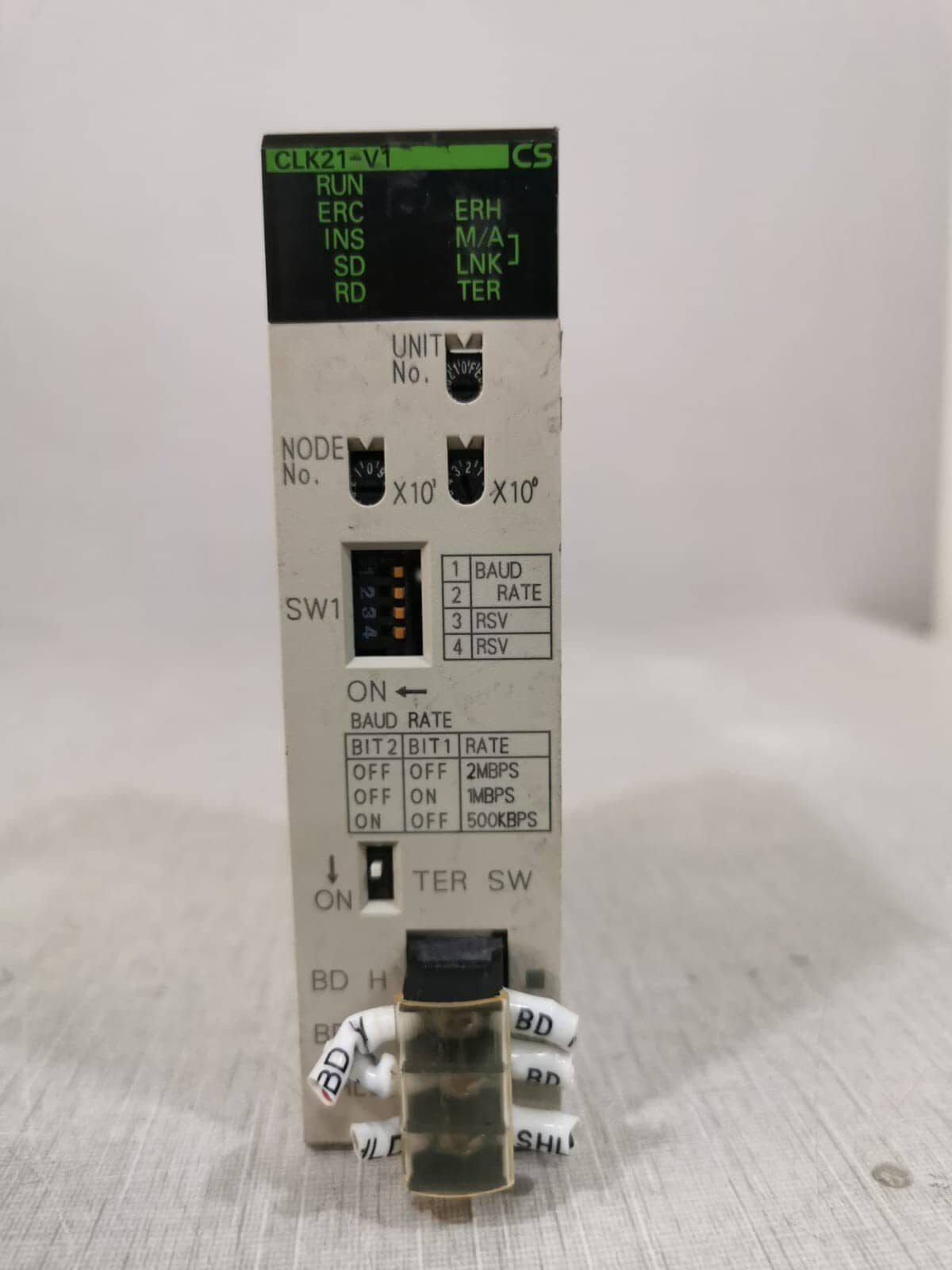 Omron CS1W-CLK21-V1 VER.1.2 Controller Link Unit
