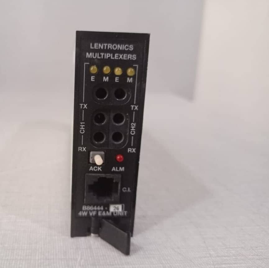 Nortel Lentronics Multiplexers B86444-26 4W VF E&M UNIT