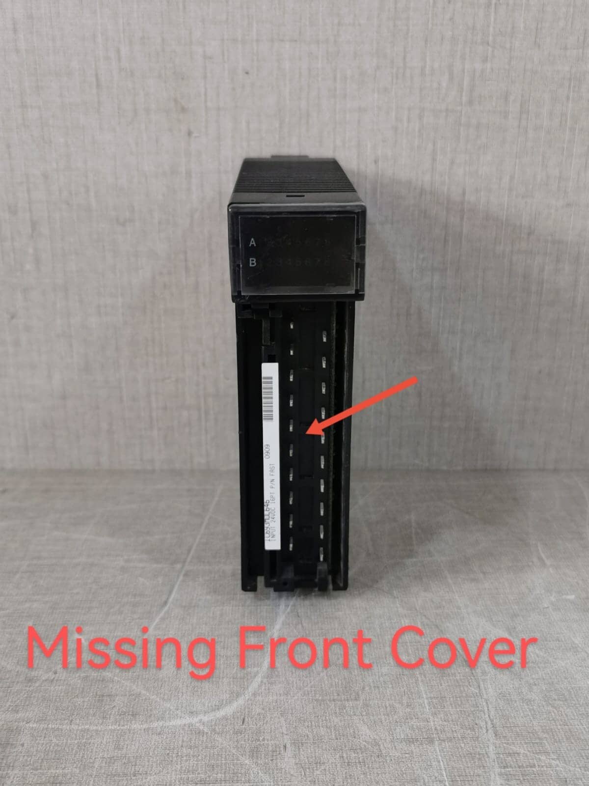 IC693MDL646F GE FANUC Input Module - Missing Front Cover