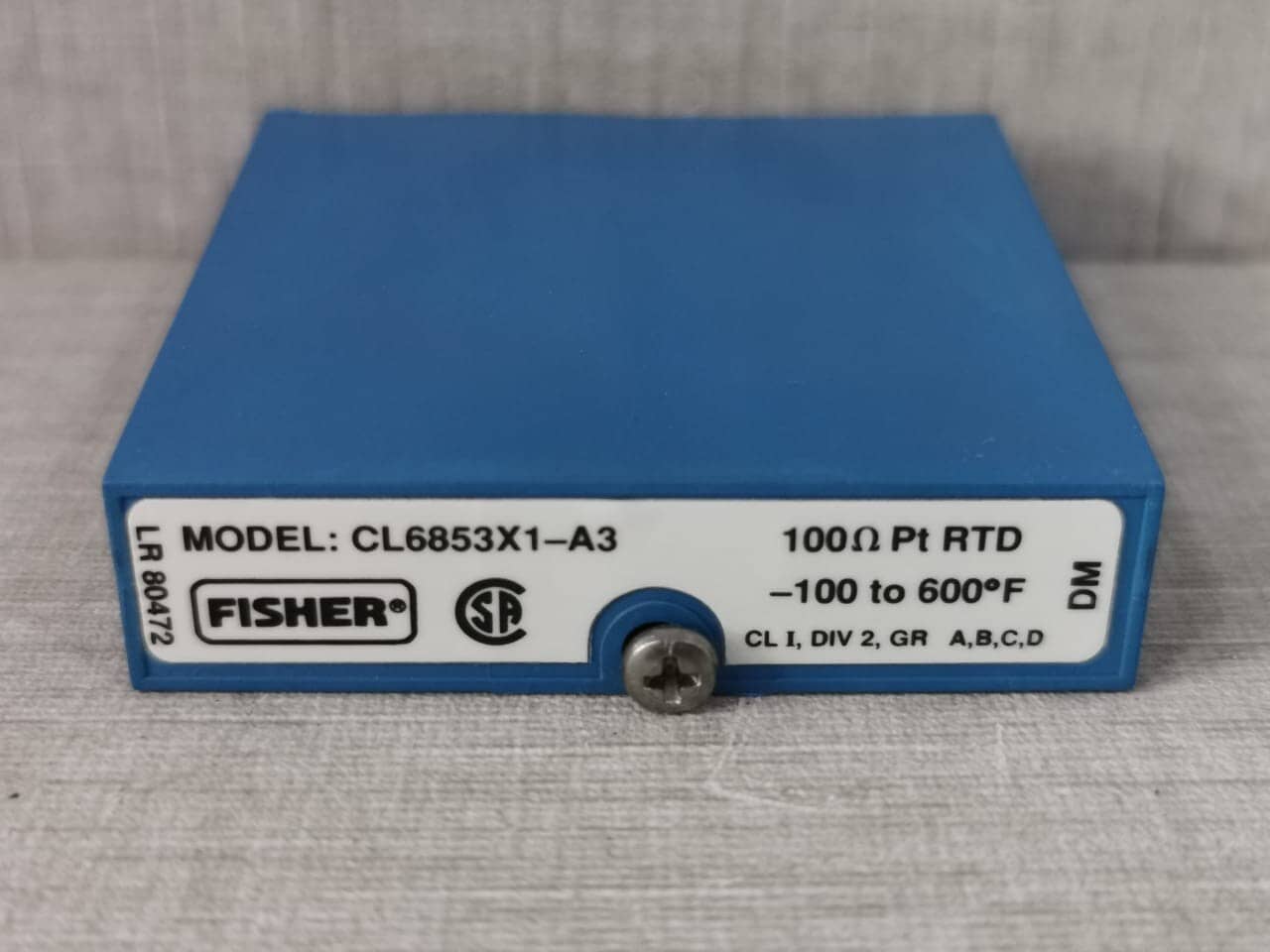 FISHER CL6853X1-A3 11B5830X232 E TEMPERATURE DETECTOR
